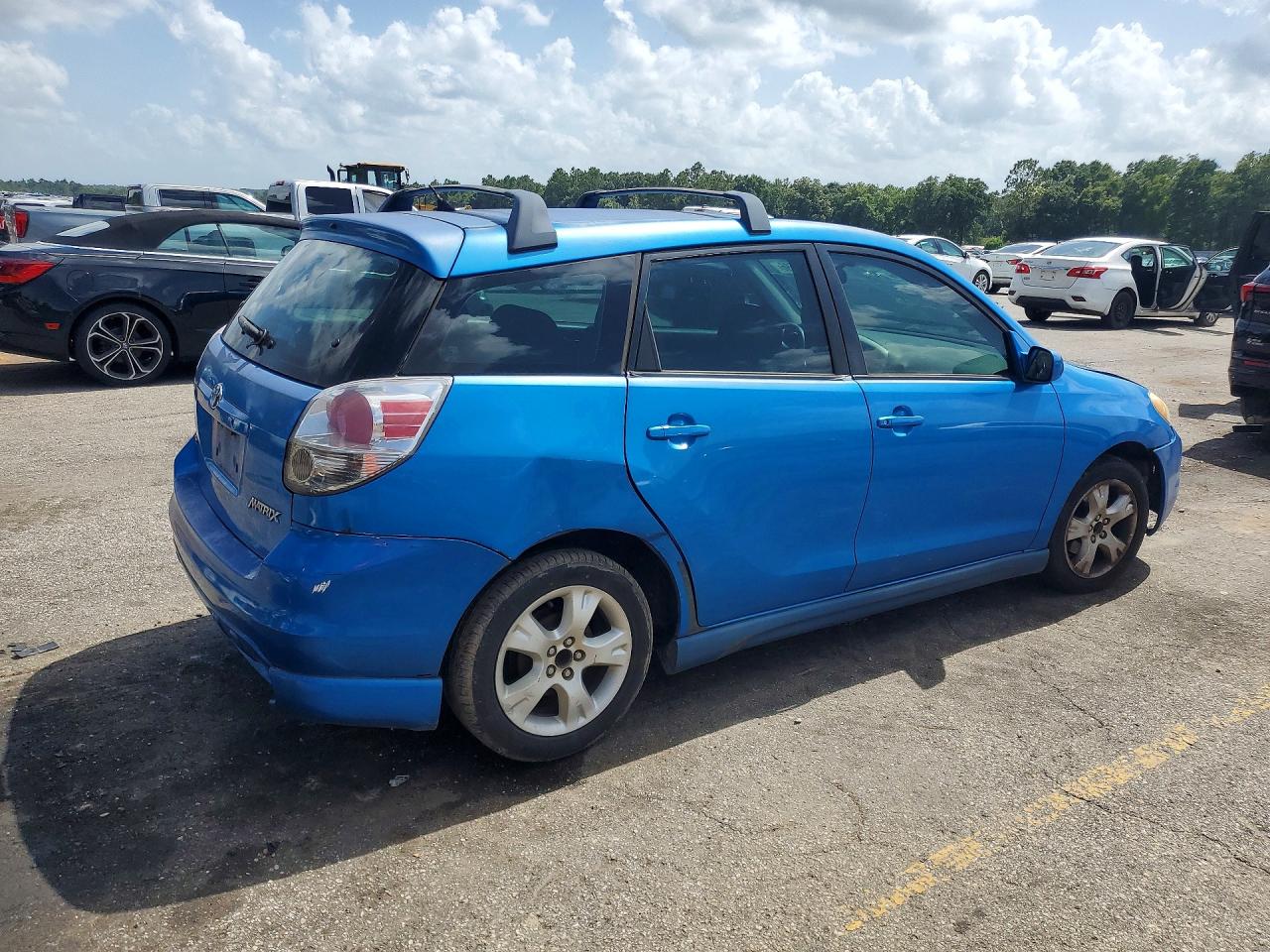 2007 Toyota Corolla Matrix Xr Синий vin: 2T1KR32E07C654196