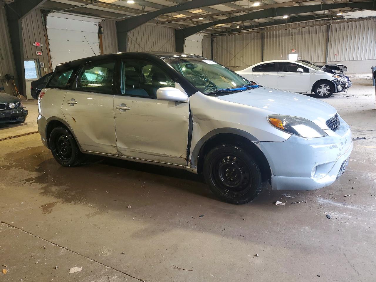 2007 Toyota Matrix Xr Silver vin: 2T1KR32E07C674576