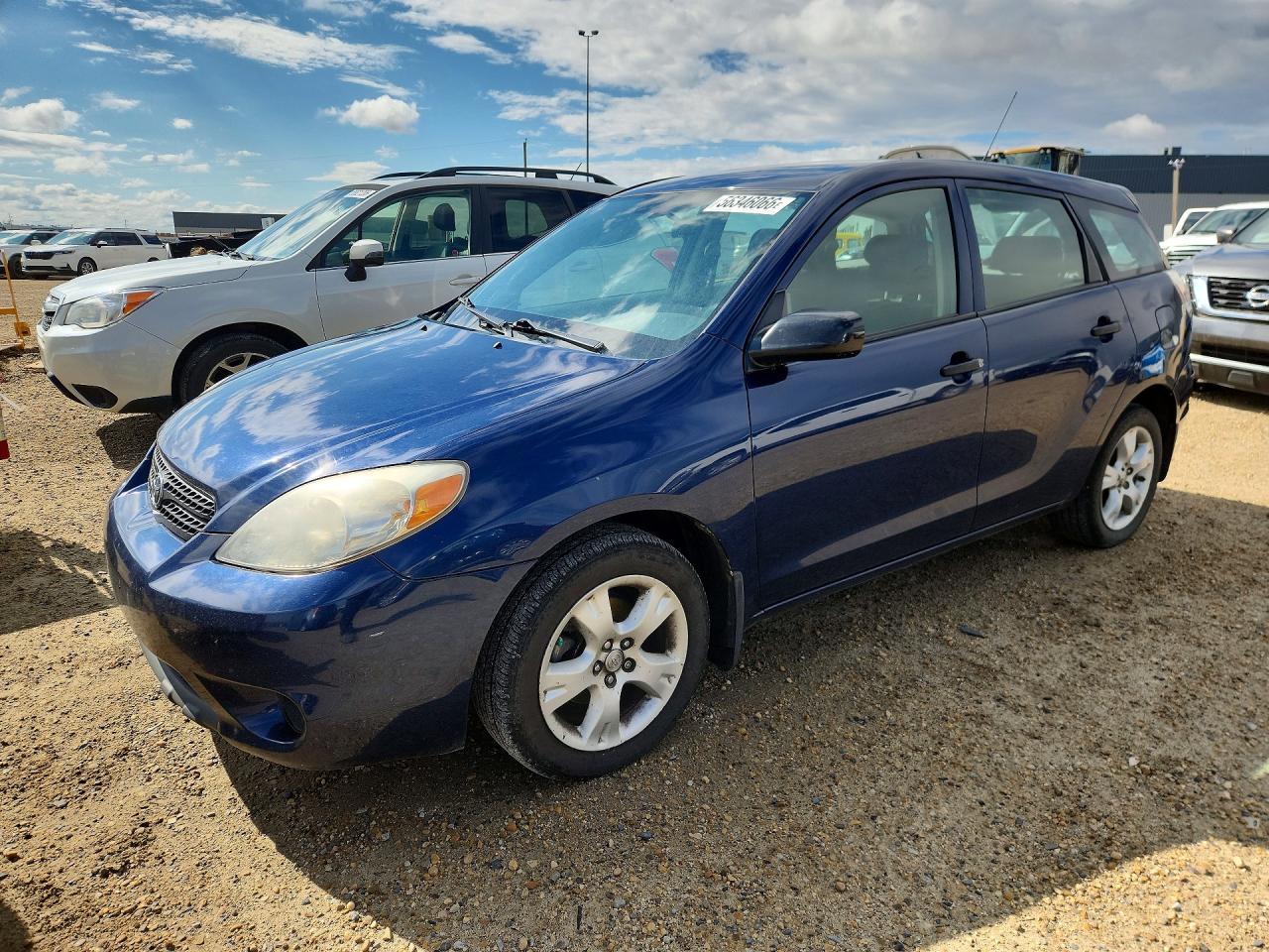 2008 Toyota Matrix Blue vin: 2T1KR32E08C687314