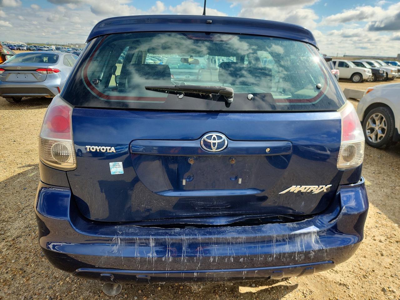 2008 Toyota Matrix Blue vin: 2T1KR32E08C687314
