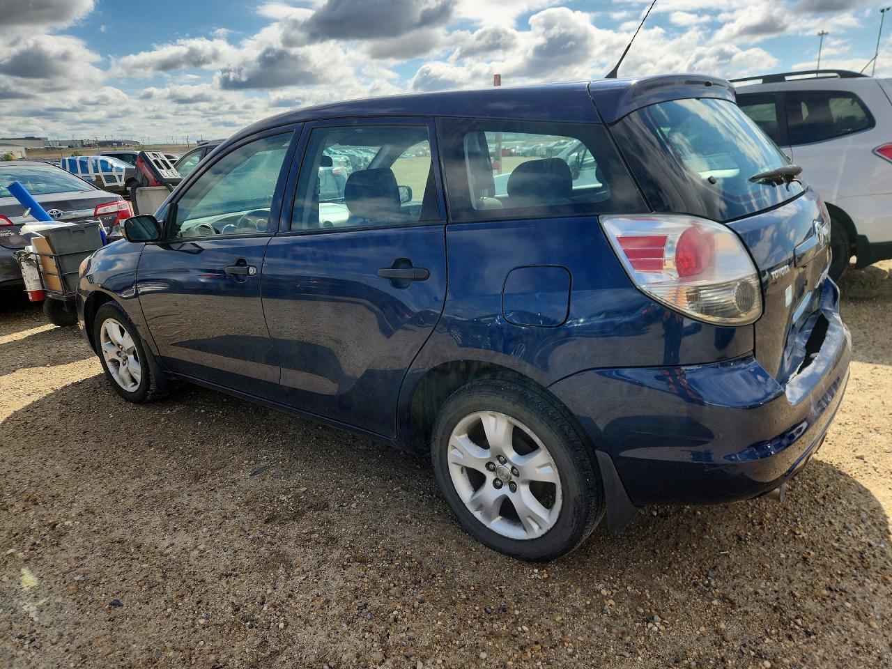 2008 Toyota Matrix Blue vin: 2T1KR32E08C687314