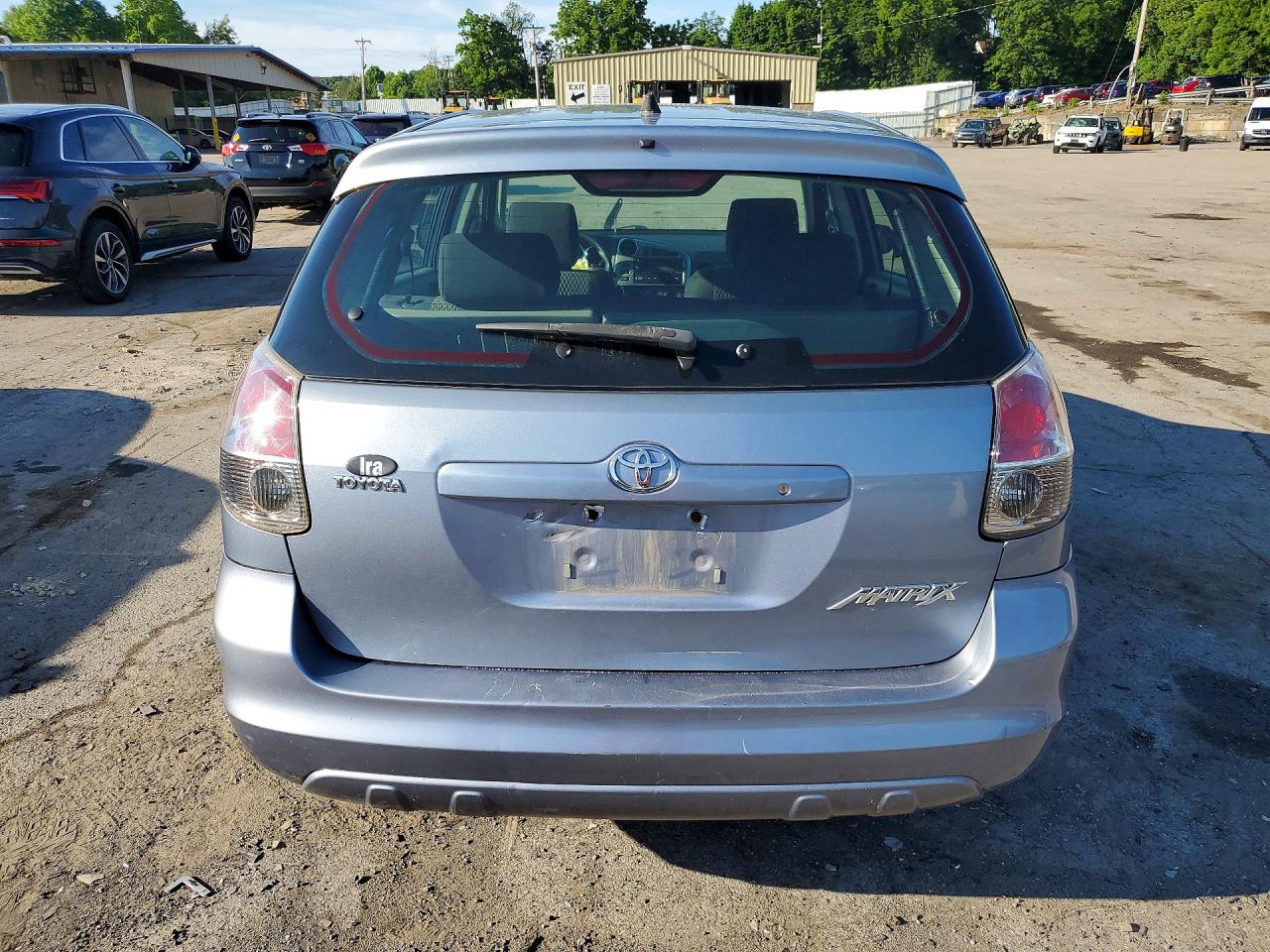 2008 Toyota Corolla Matrix Xr Blue vin: 2T1KR32E08C699740