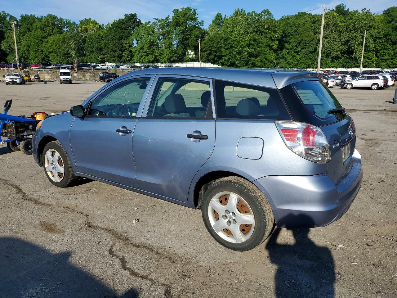 2008 Toyota Corolla Matrix Xr Blue vin: 2T1KR32E08C699740