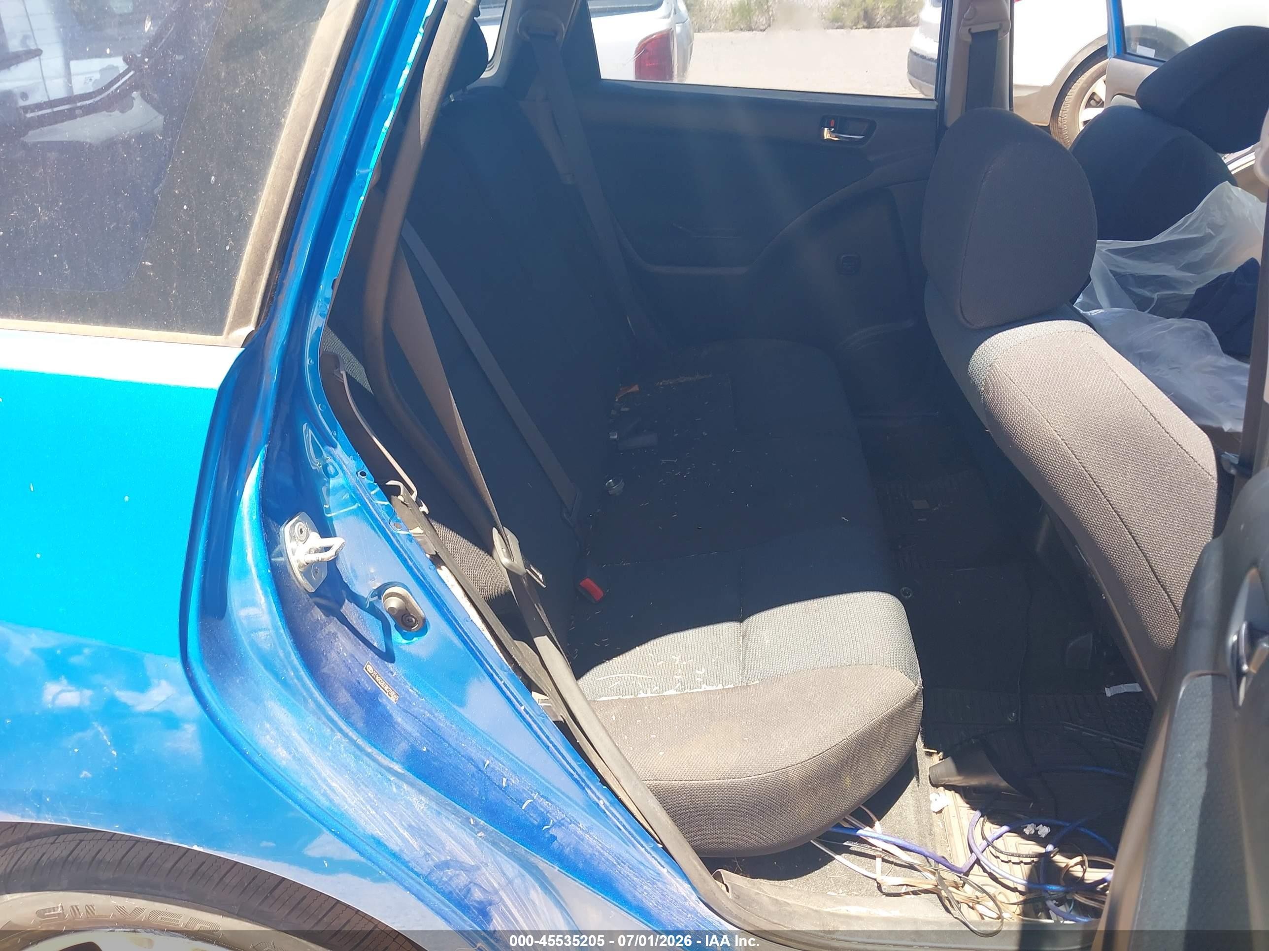 2008 Toyota Matrix Xr Blue vin: 2T1KR32E08C709540