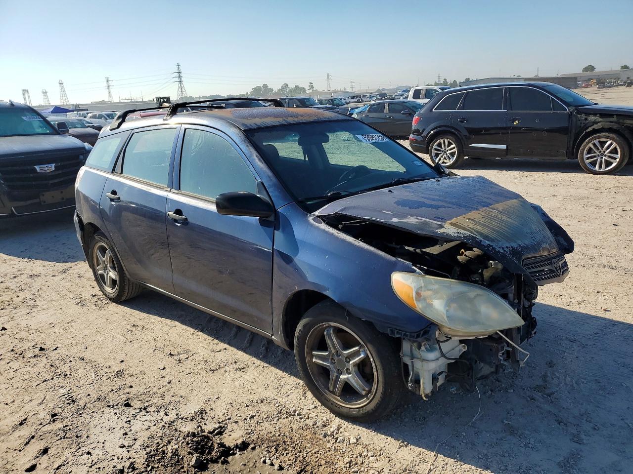 2008 Toyota Matrix Синий vin: 2T1KR32E08C714205