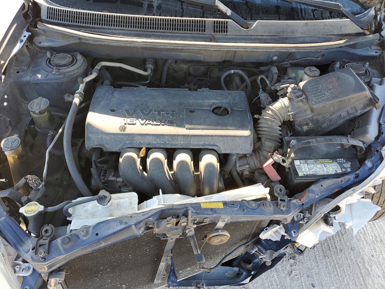 2008 Toyota Matrix Синий vin: 2T1KR32E08C714205