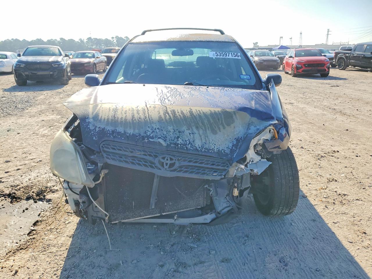 2008 Toyota Matrix Синий vin: 2T1KR32E08C714205
