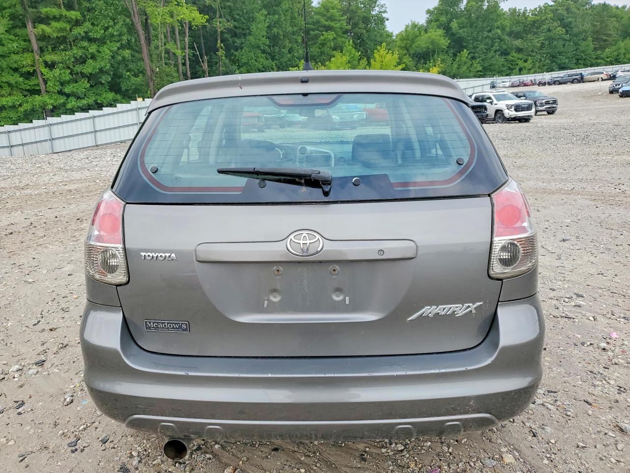 2008 Toyota Matrix Base Gray vin: 2T1KR32E08C717234