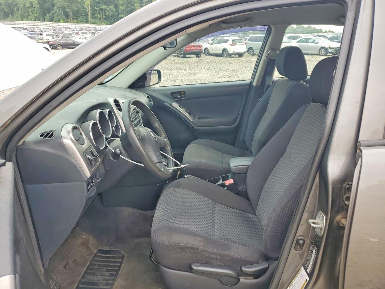 2008 Toyota Matrix Base Gray vin: 2T1KR32E08C717234