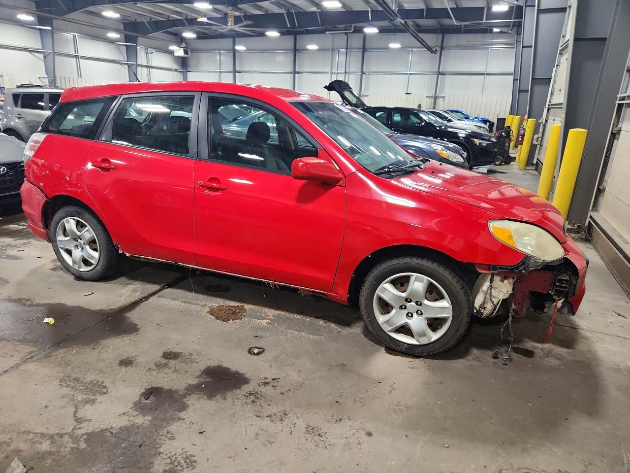 2008 Toyota Corolla Matrix Xr Красный vin: 2T1KR32E08C718903