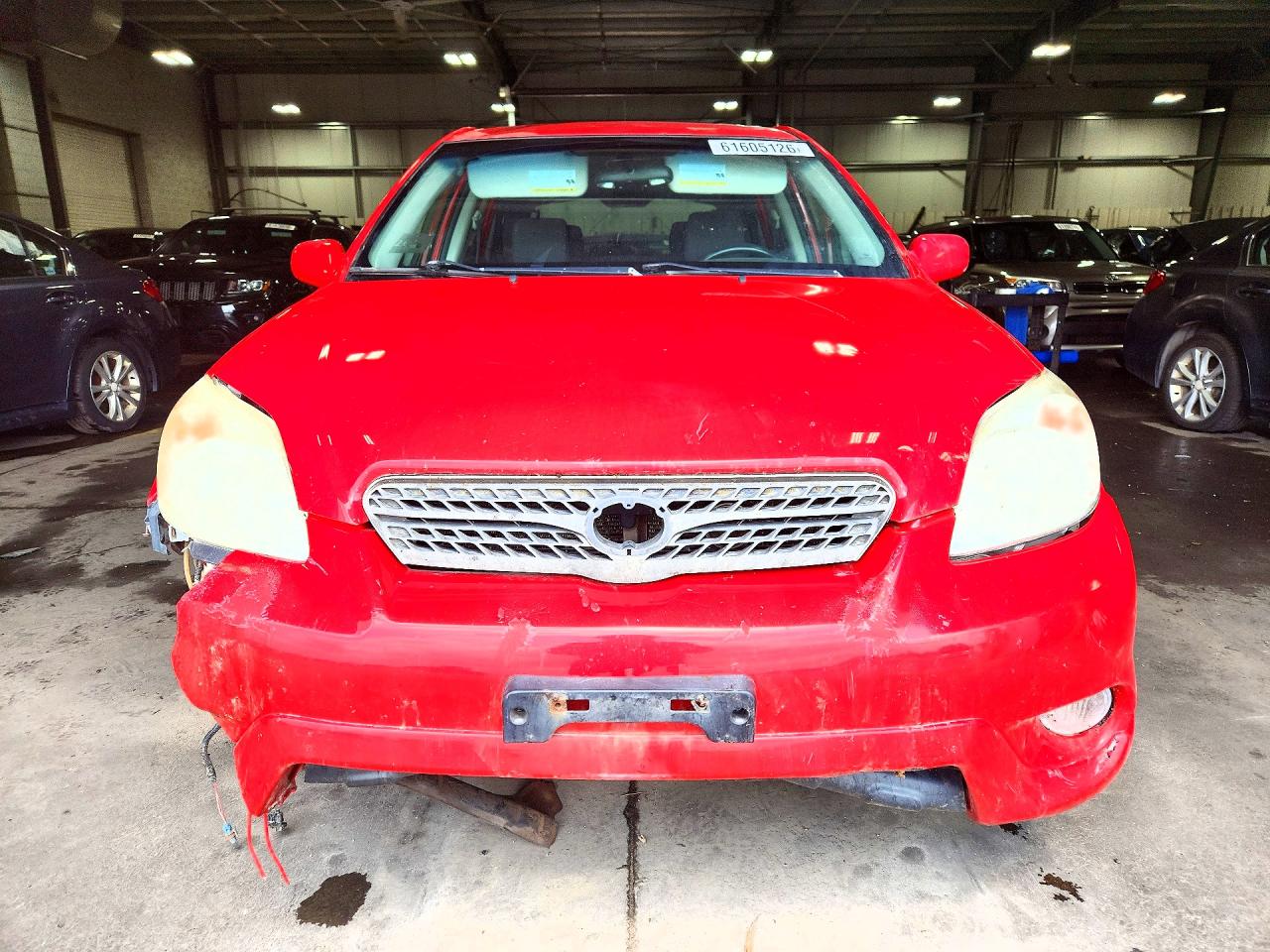 2008 Toyota Corolla Matrix Xr Красный vin: 2T1KR32E08C718903