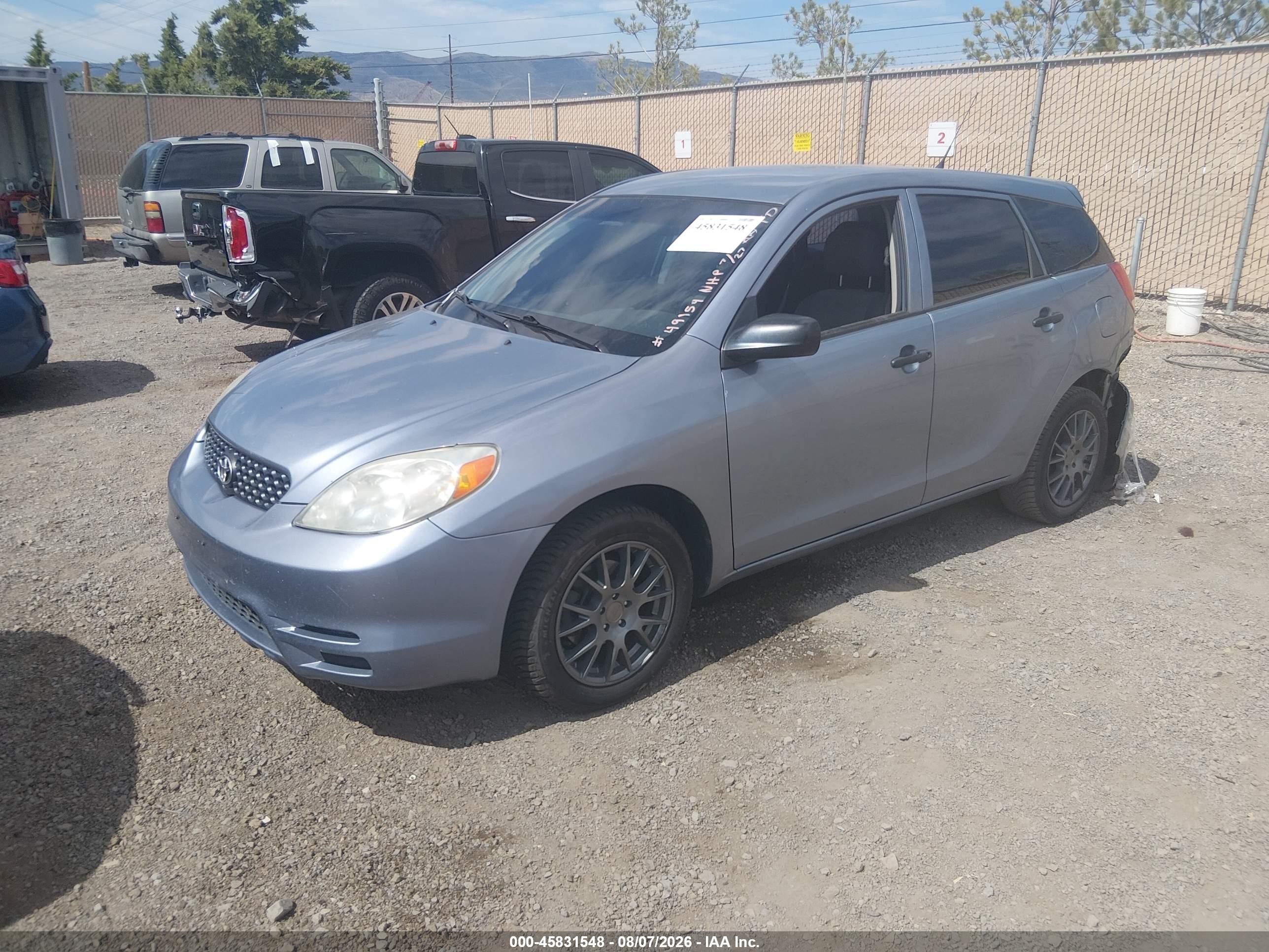 2003 Toyota Matrix Standard Blue vin: 2T1KR32E13C014105
