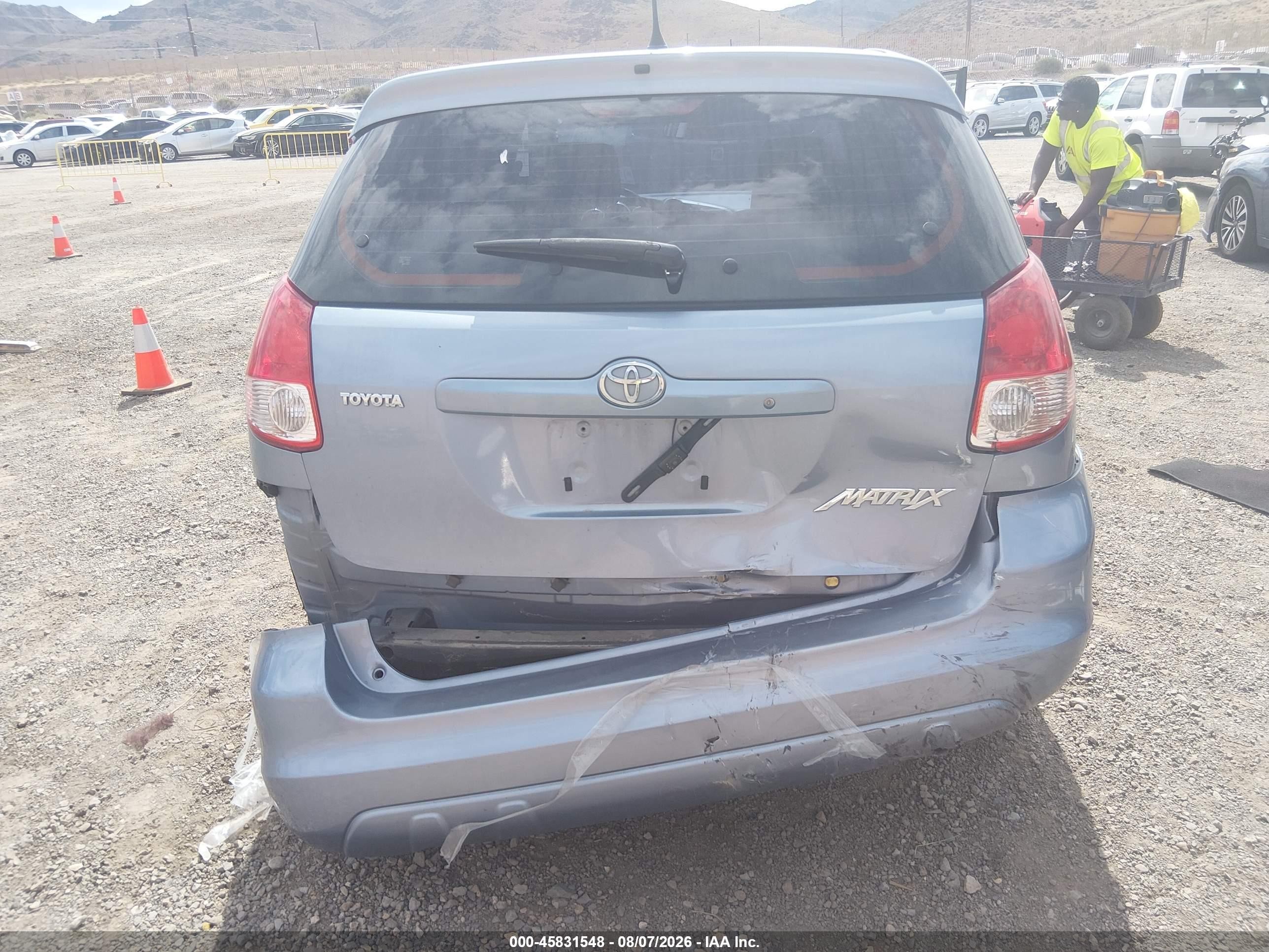 2003 Toyota Matrix Standard Blue vin: 2T1KR32E13C014105