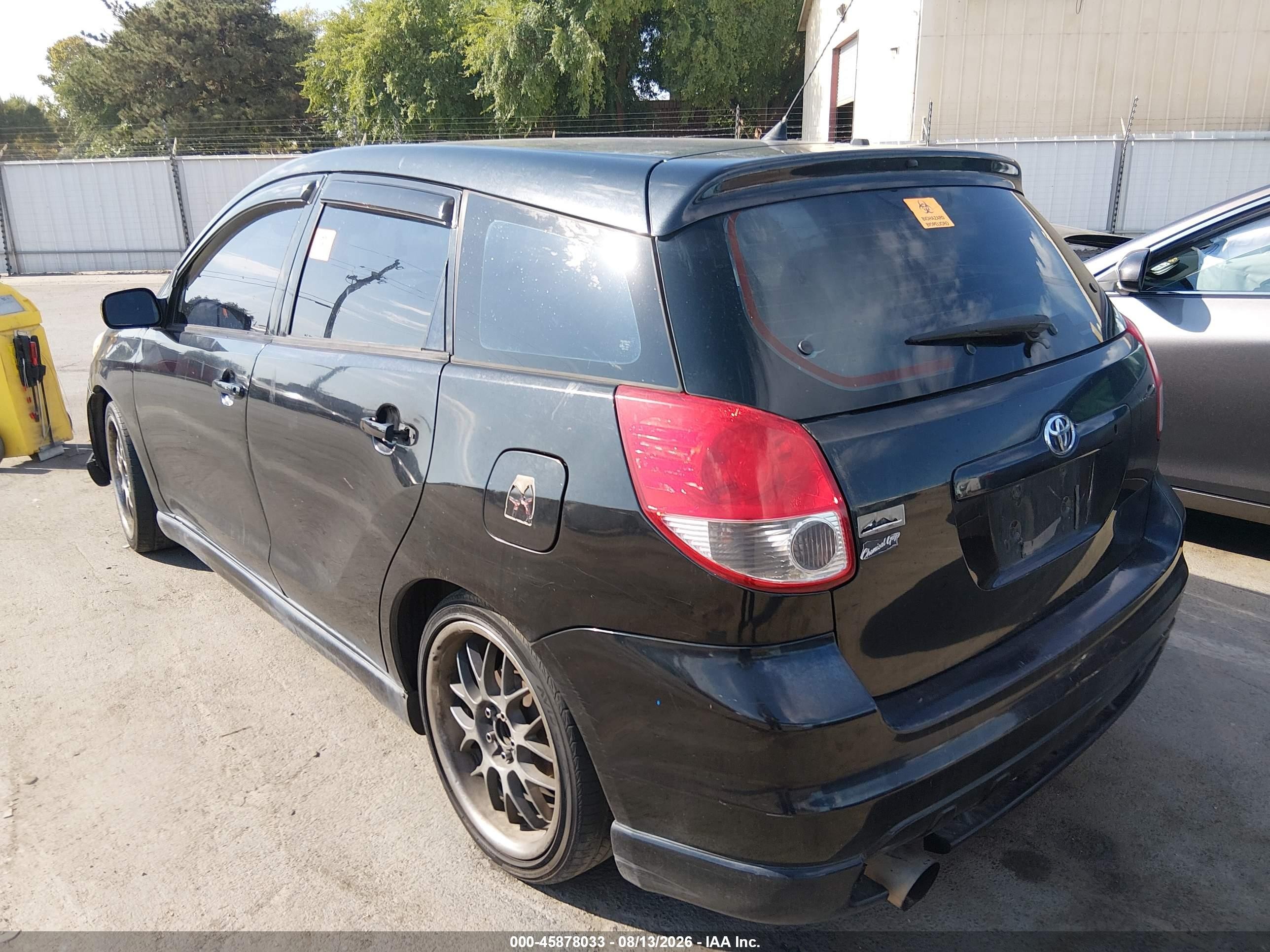 2003 Toyota Matrix Xr Black vin: 2T1KR32E13C042860