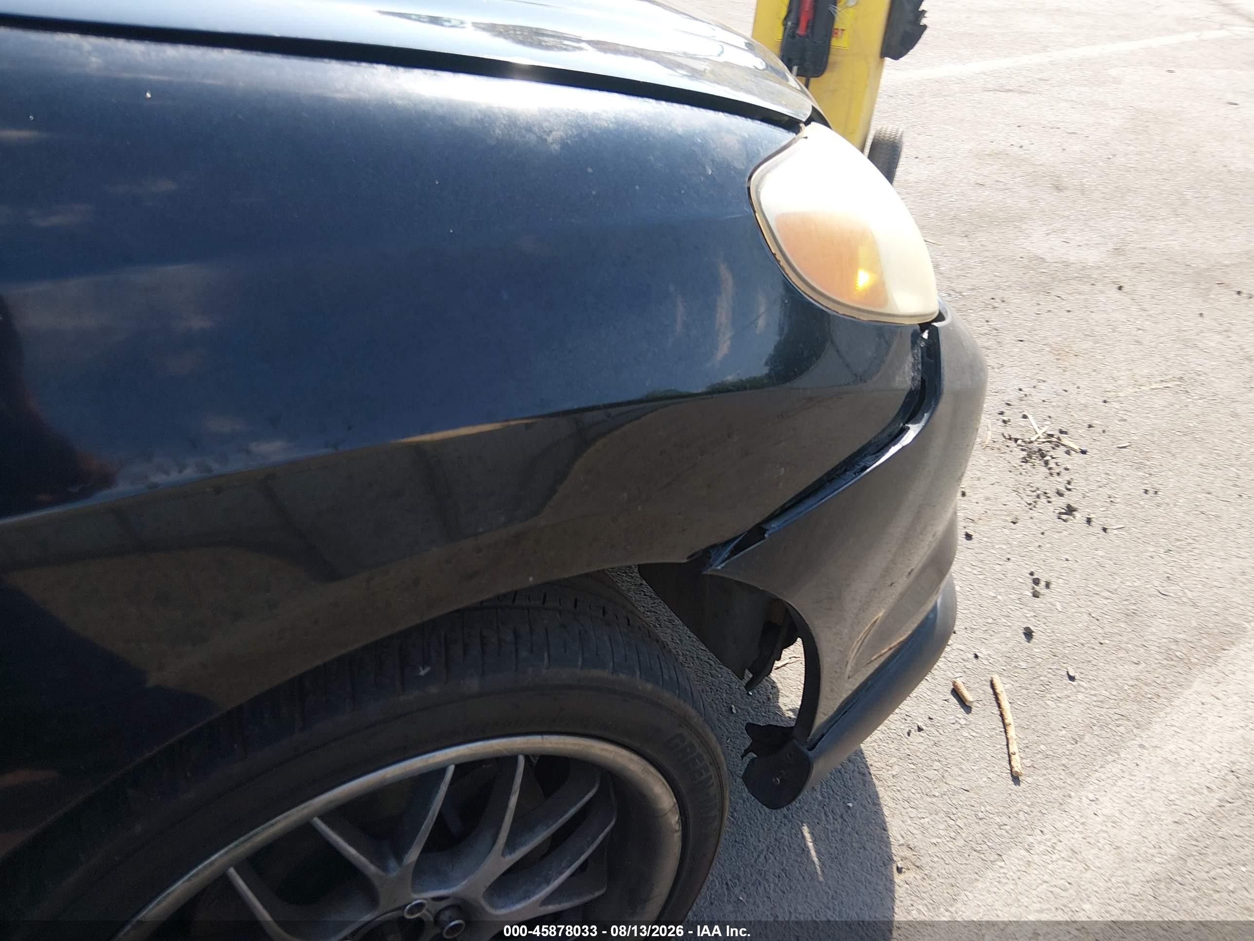 2003 Toyota Matrix Xr Black vin: 2T1KR32E13C042860