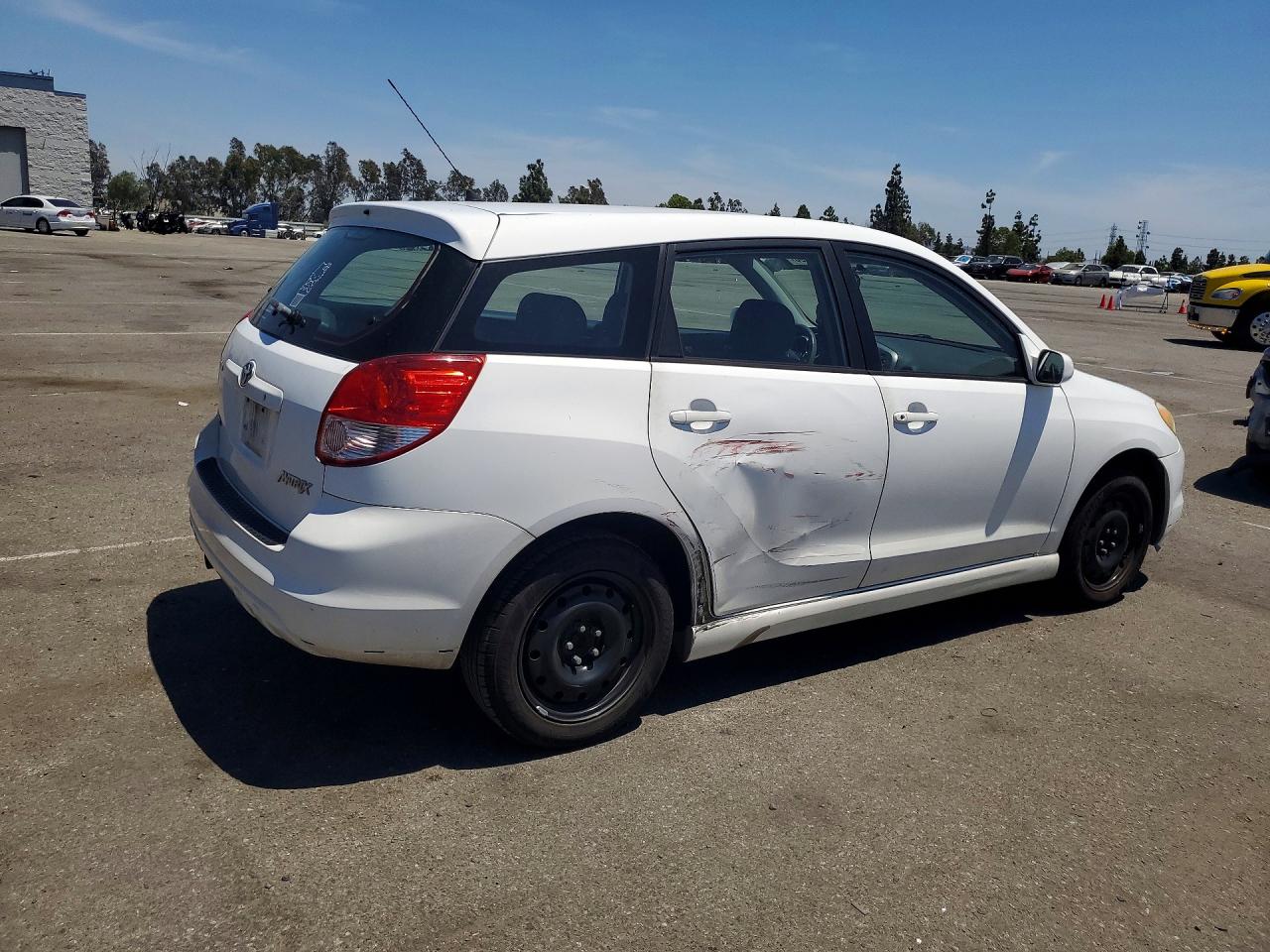 2003 Toyota Matrix Xr White vin: 2T1KR32E13C058248