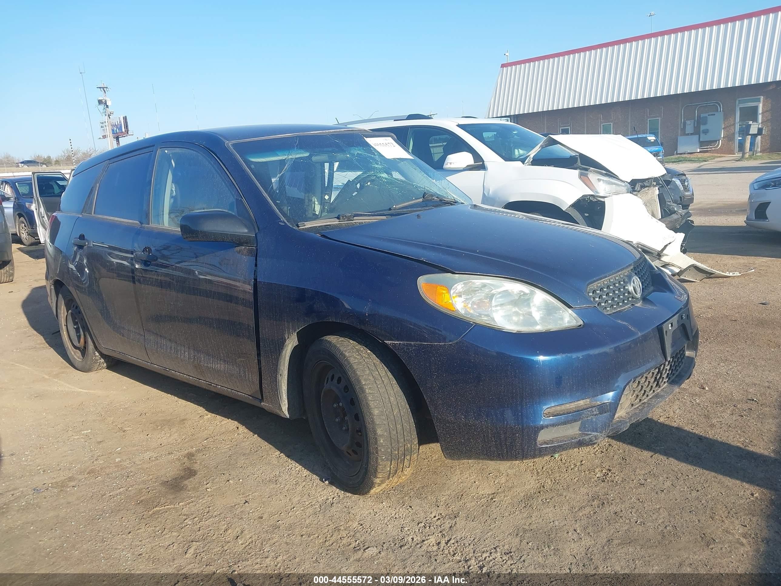 2003 Toyota Matrix Standard Blue vin: 2T1KR32E13C072988