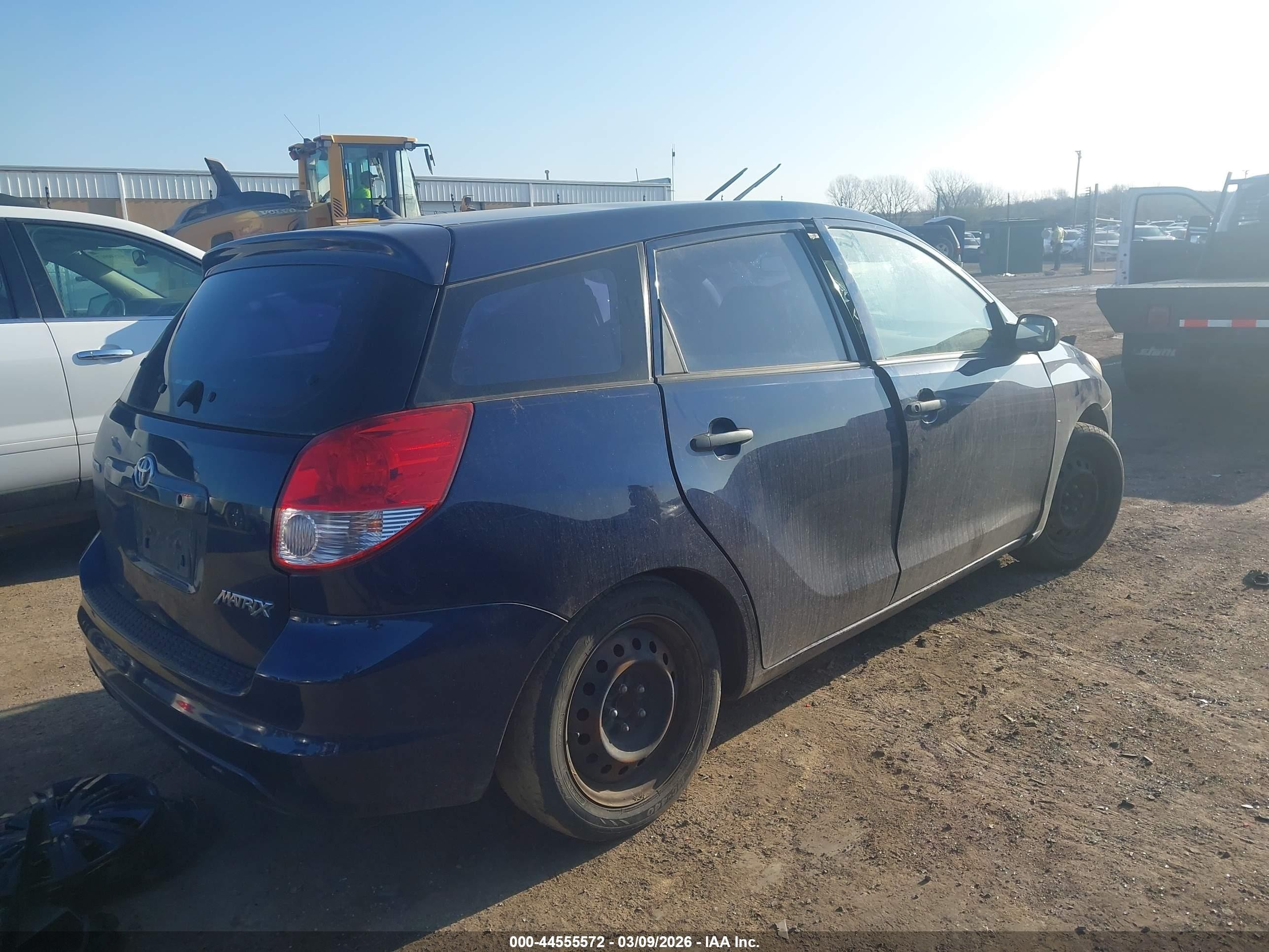 2003 Toyota Matrix Standard Blue vin: 2T1KR32E13C072988