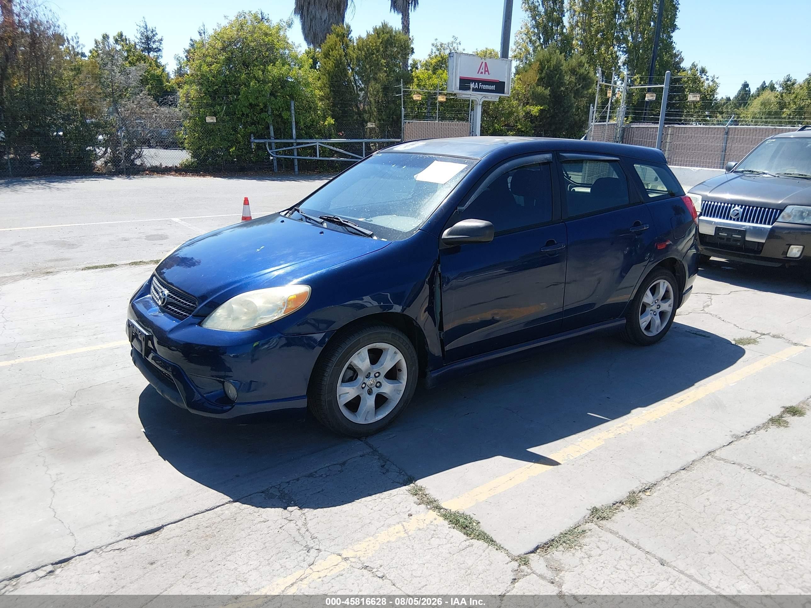 2003 Toyota Matrix Xr Синий vin: 2T1KR32E13C124457