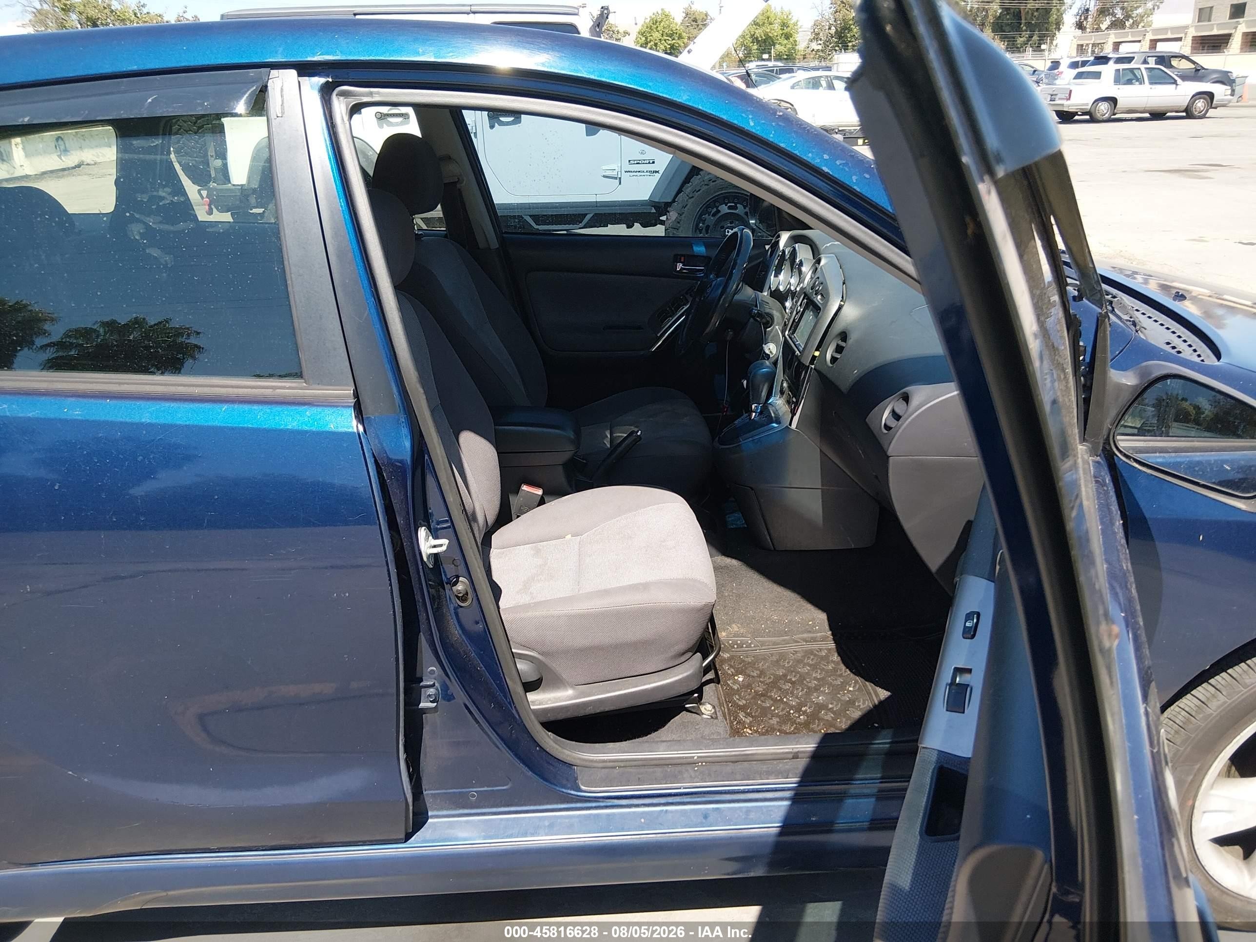 2003 Toyota Matrix Xr Синий vin: 2T1KR32E13C124457