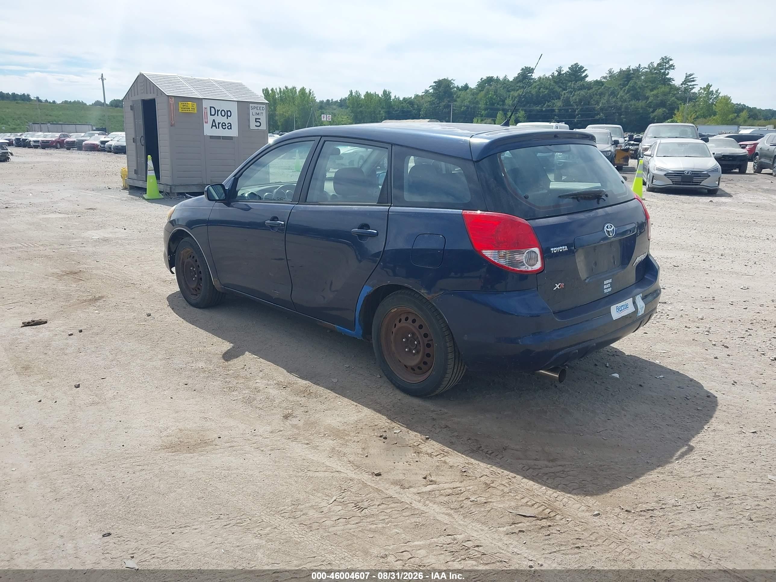 2003 Toyota Matrix Xr Синий vin: 2T1KR32E13C153313