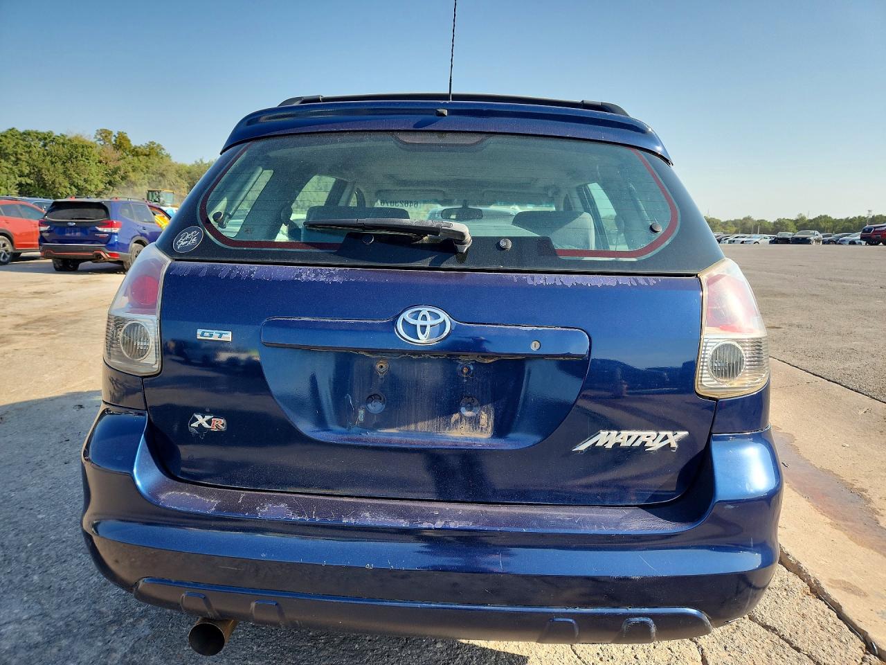 2005 Toyota Matrix Xr Blue vin: 2T1KR32E15C345401