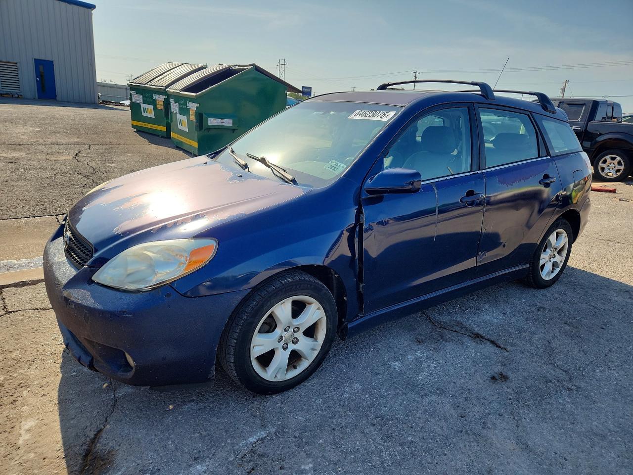 2005 Toyota Matrix Xr Blue vin: 2T1KR32E15C345401