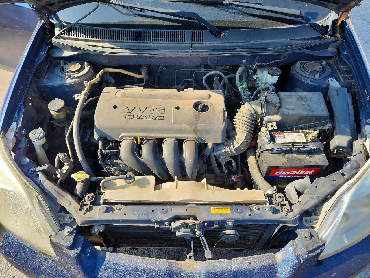 2005 Toyota Matrix Xr Blue vin: 2T1KR32E15C345401