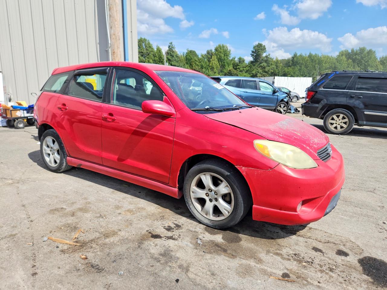 2005 Toyota Matrix Xr Red vin: 2T1KR32E15C407850