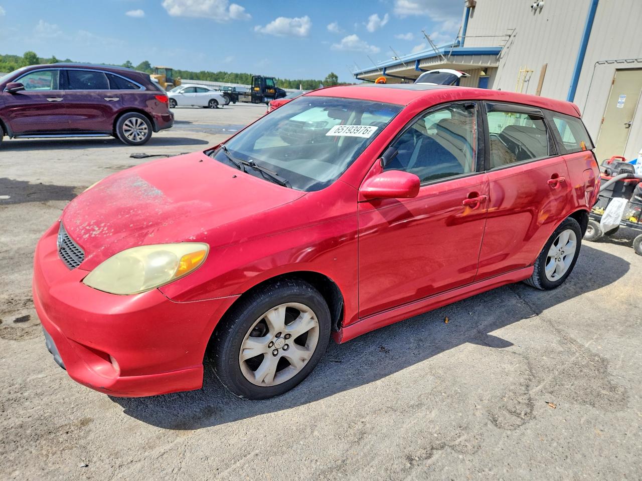 2005 Toyota Matrix Xr Red vin: 2T1KR32E15C407850