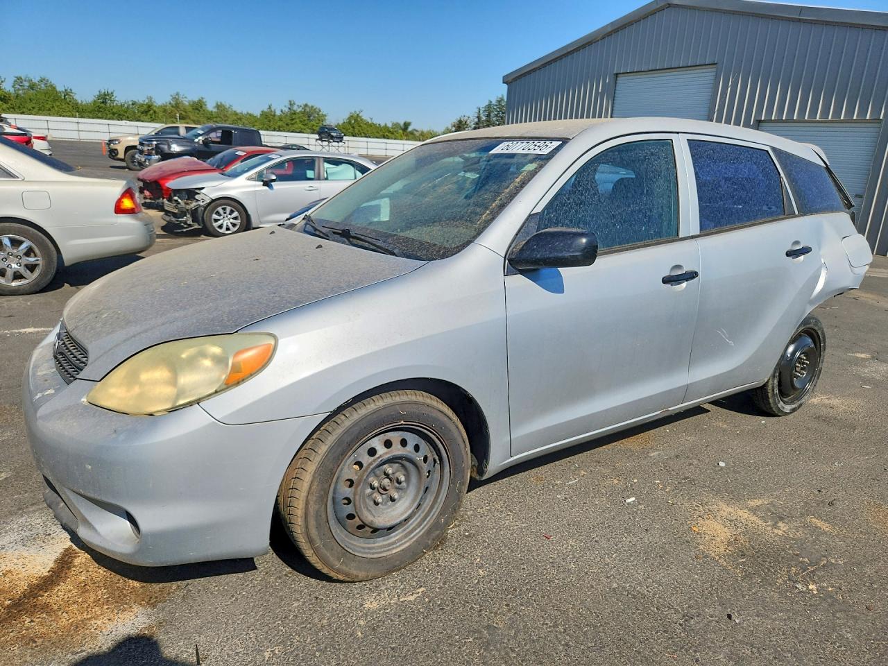 2005 Toyota Corolla Matrix Xr Silver vin: 2T1KR32E15C553004