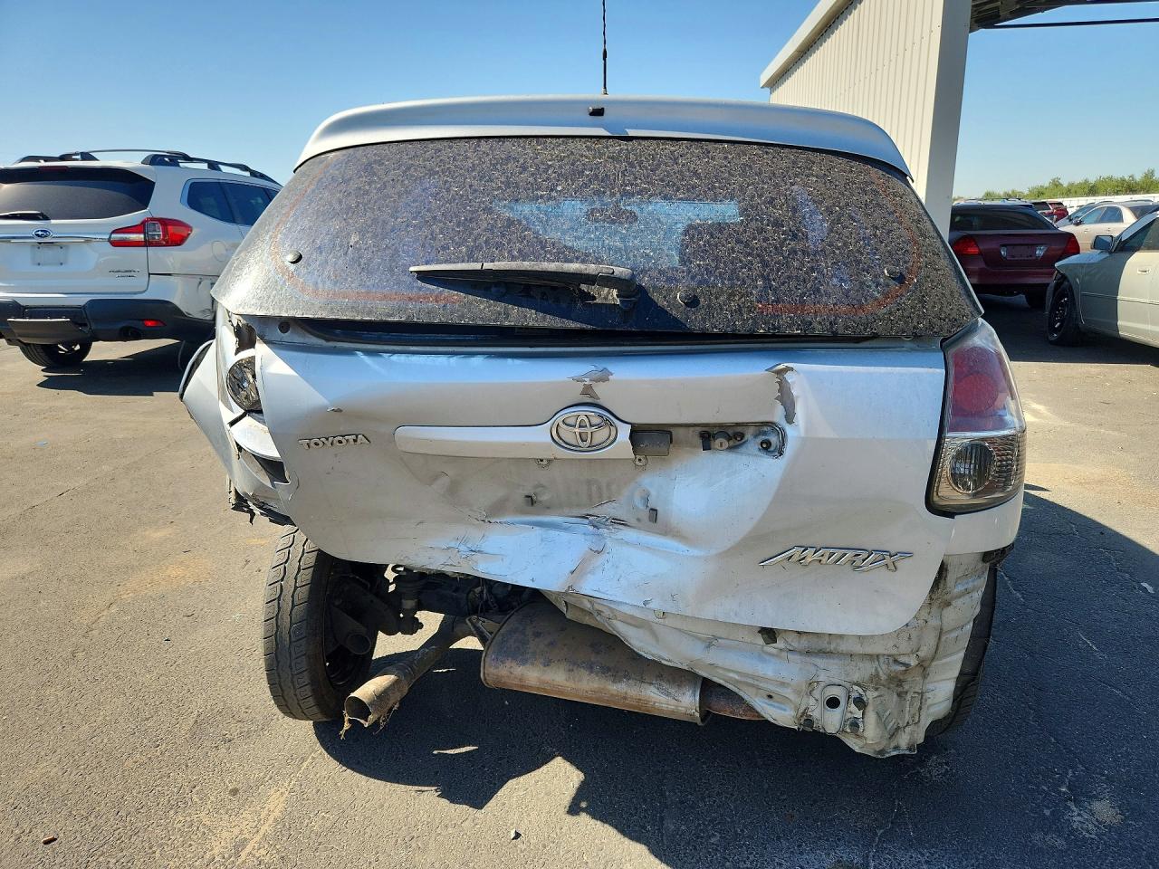 2005 Toyota Corolla Matrix Xr Silver vin: 2T1KR32E15C553004