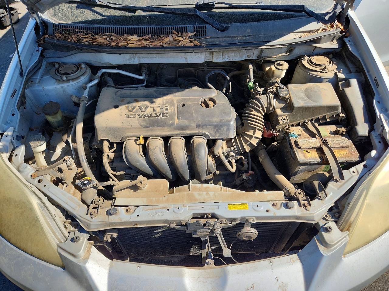 2005 Toyota Corolla Matrix Xr Silver vin: 2T1KR32E15C553004