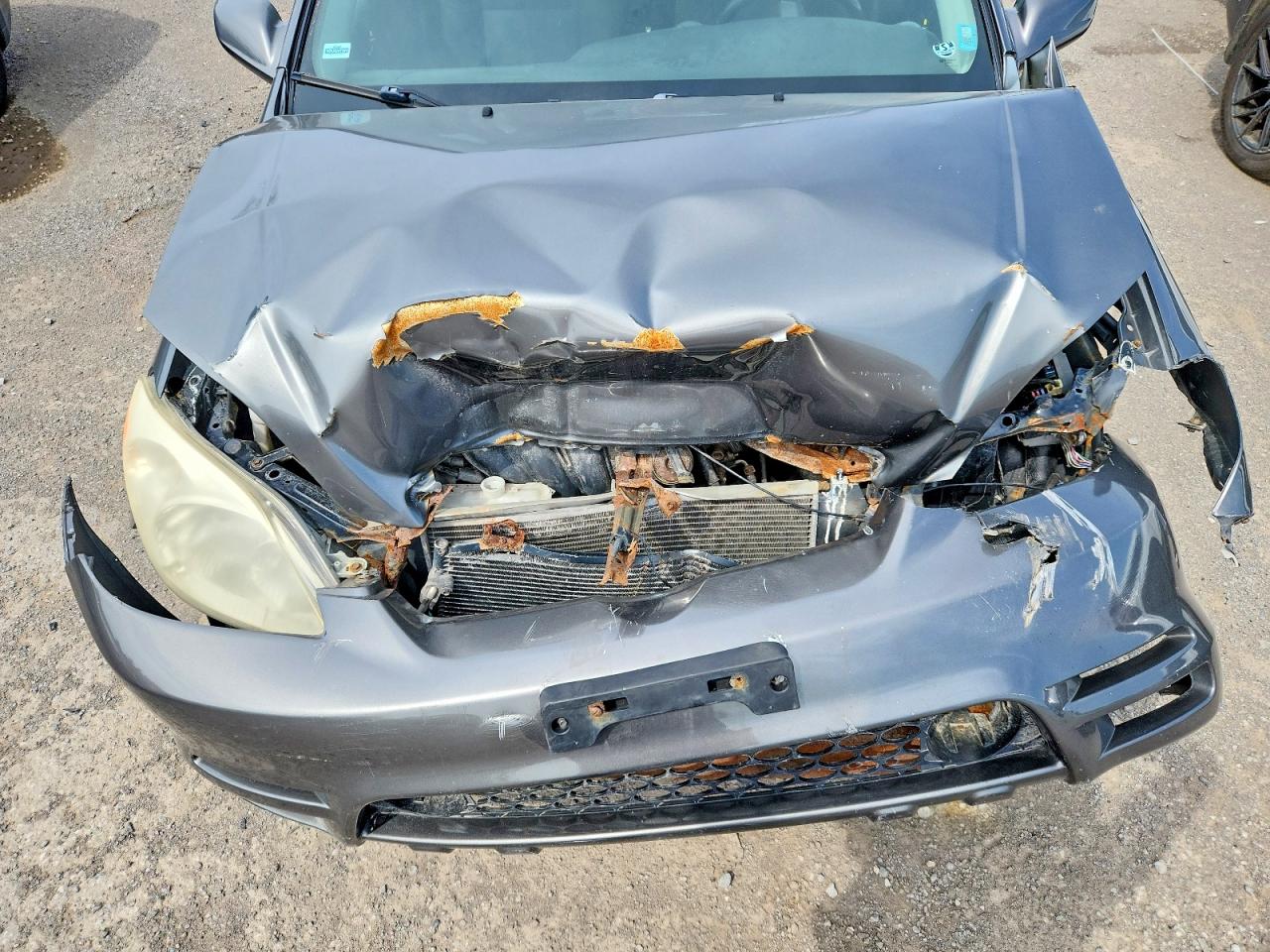 2007 Toyota Corolla Matrix Xr Gray vin: 2T1KR32E17C641862