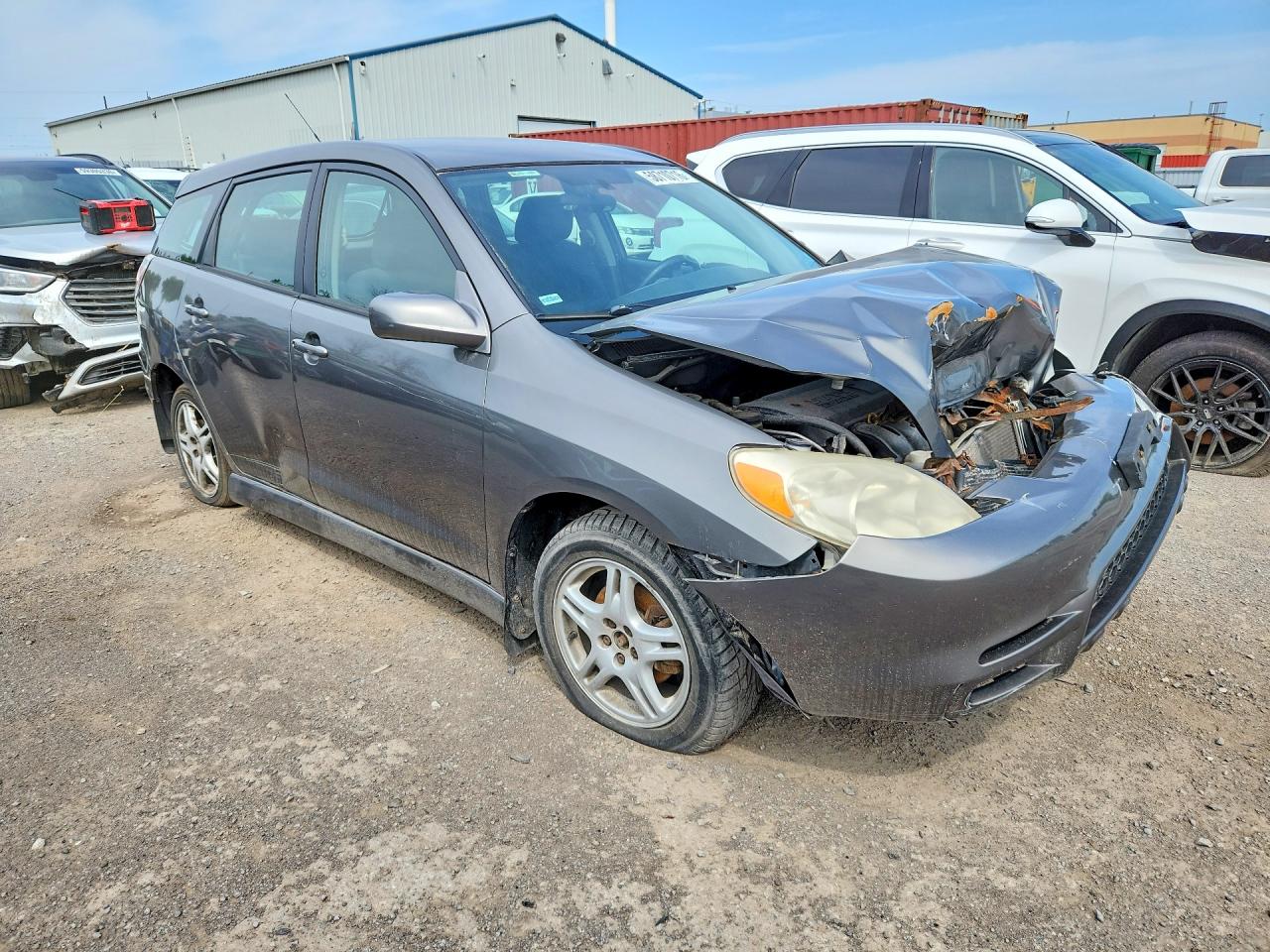 2007 Toyota Corolla Matrix Xr Gray vin: 2T1KR32E17C641862