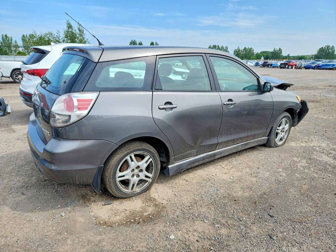 2007 Toyota Corolla Matrix Xr Gray vin: 2T1KR32E17C641862
