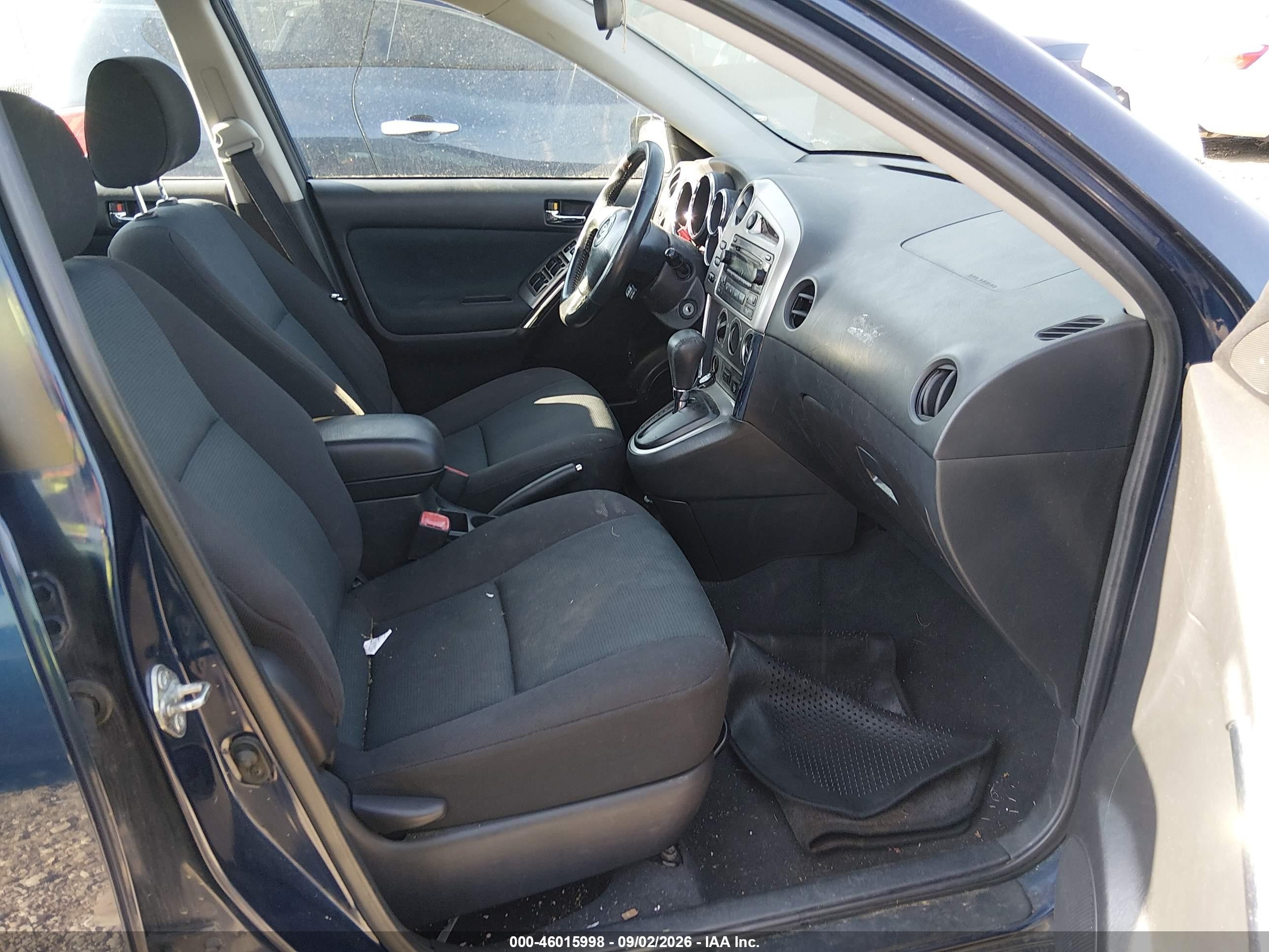 2007 Toyota Matrix Xr Blue vin: 2T1KR32E17C650660