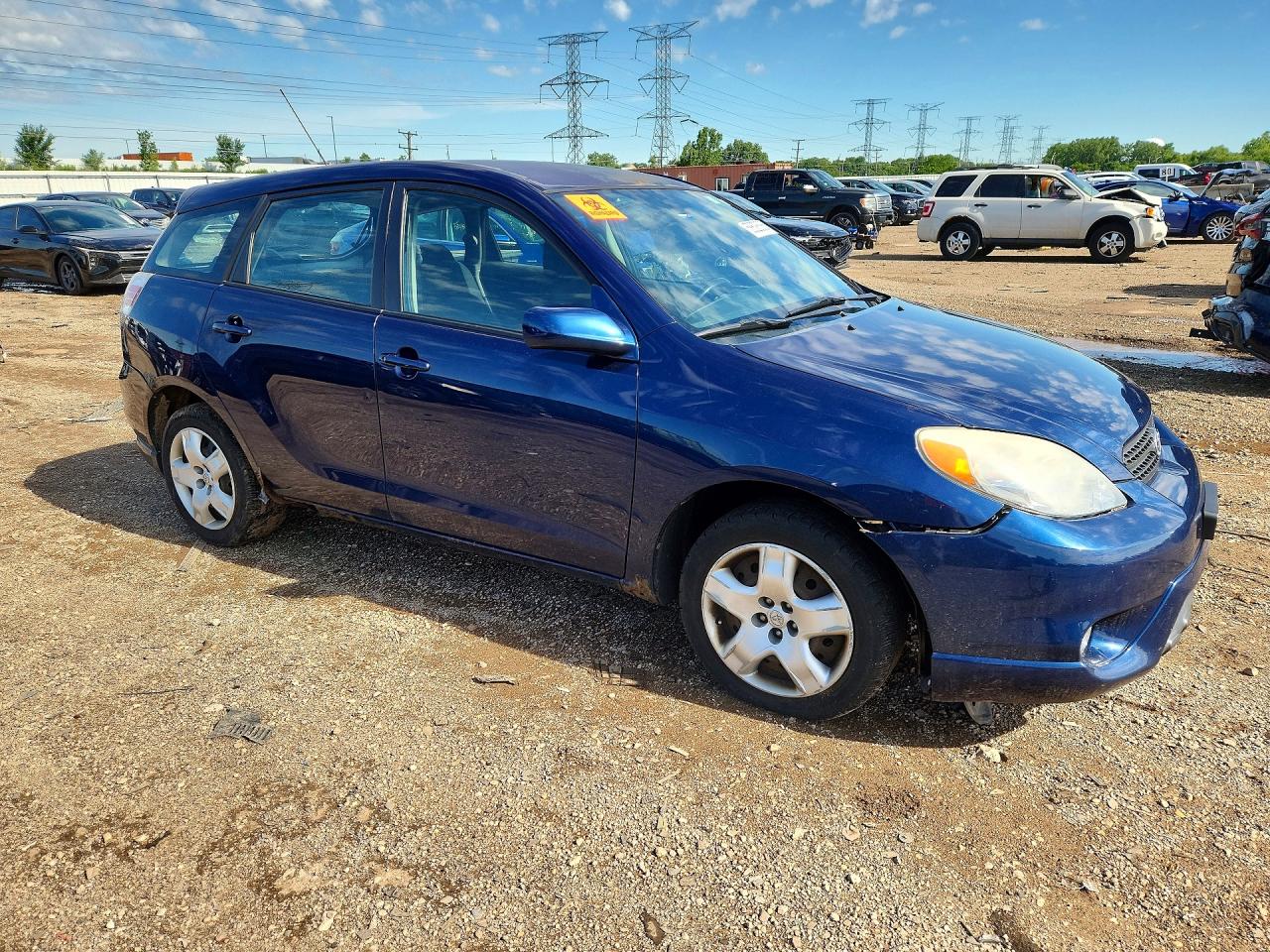 2007 Toyota Corolla Matrix Xr Blue vin: 2T1KR32E17C658872