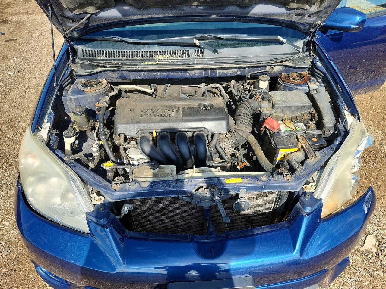 2007 Toyota Corolla Matrix Xr Blue vin: 2T1KR32E17C658872