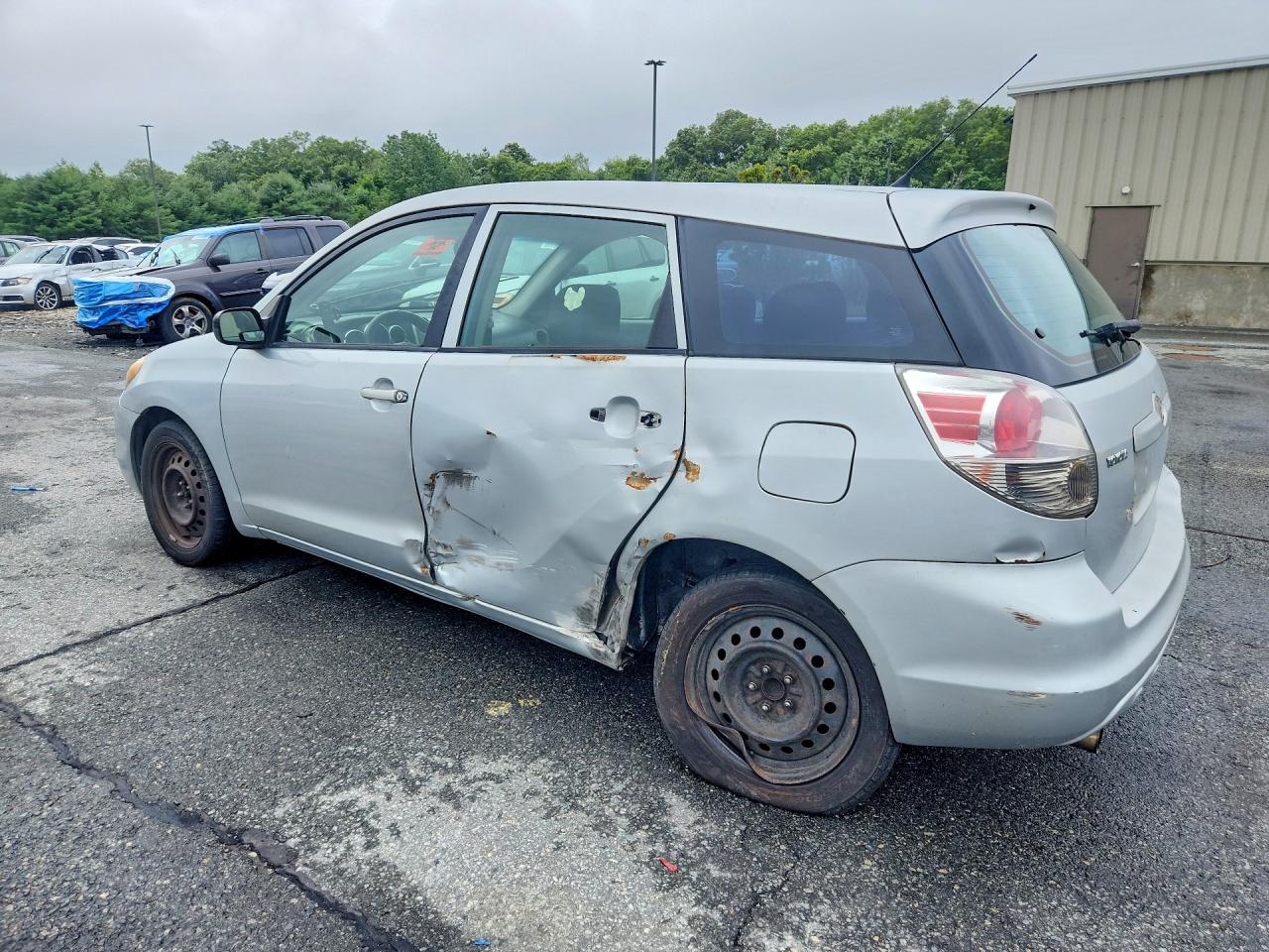 2007 Toyota Corolla Matrix Xr Silver vin: 2T1KR32E17C680807