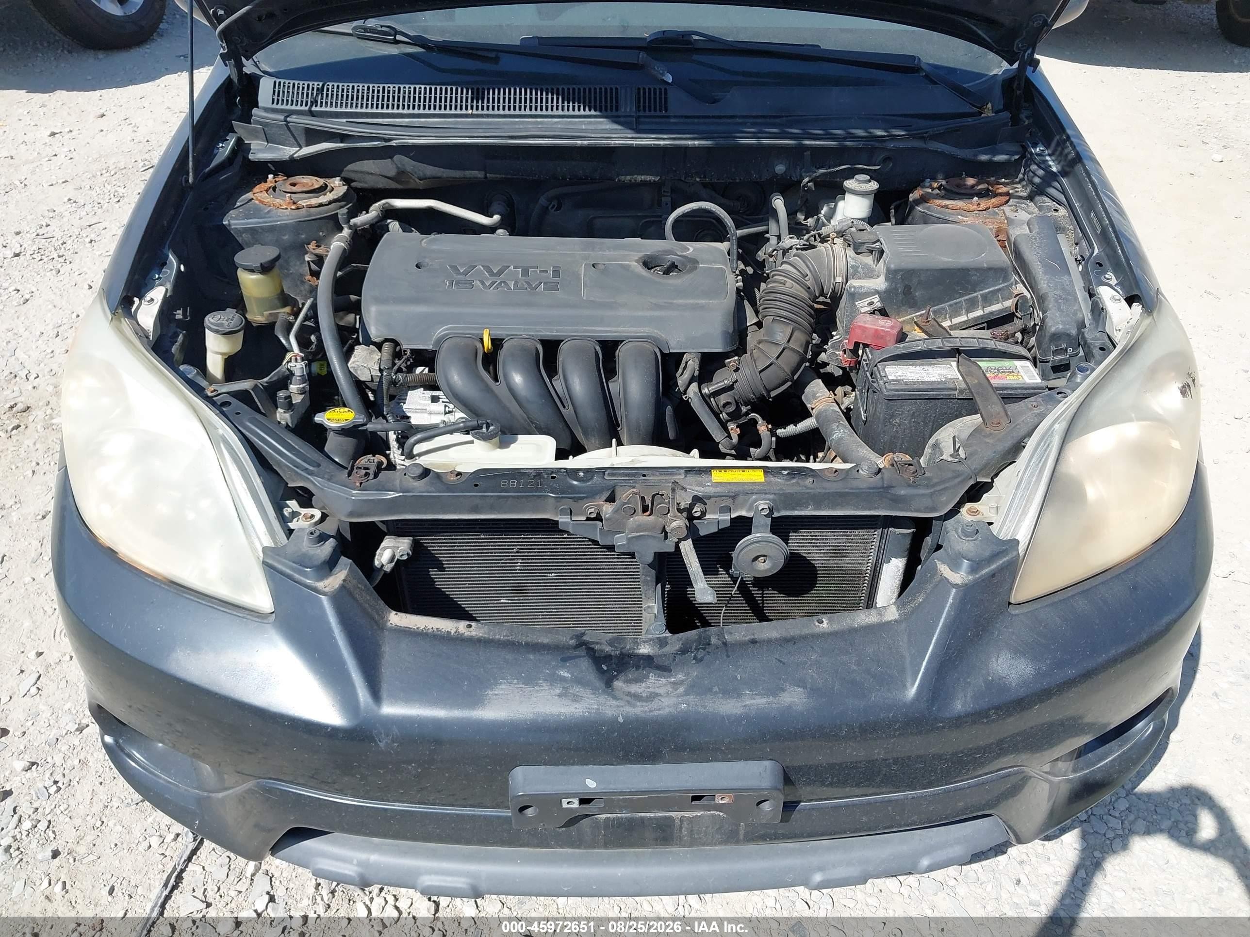 2007 Toyota Matrix Xr Black vin: 2T1KR32E17C683416