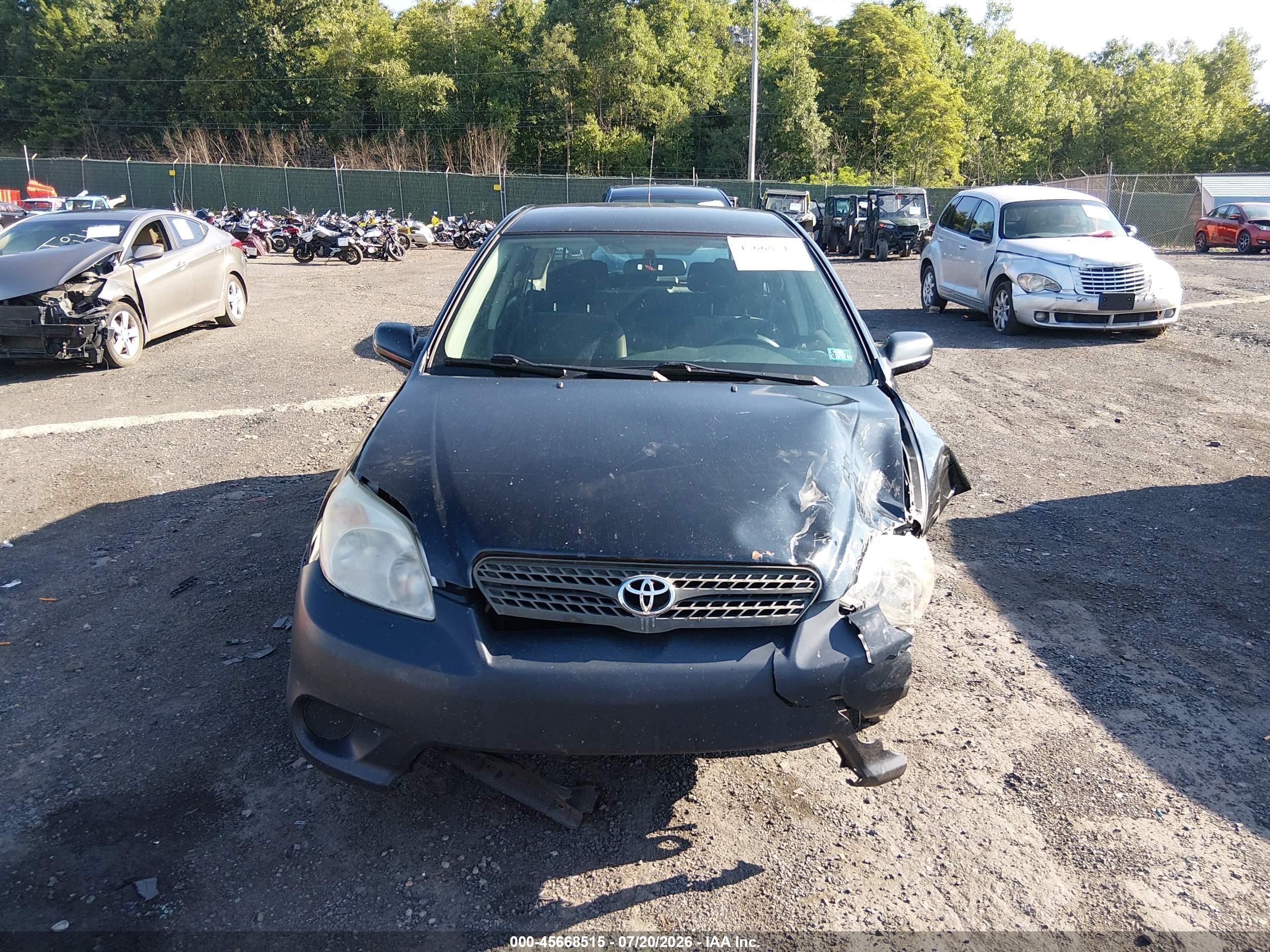 2008 Toyota Matrix Std Черный vin: 2T1KR32E18C690559