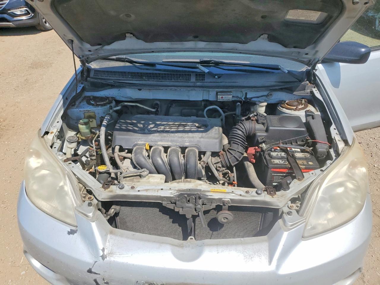 2008 Toyota Corolla Matrix Xr Silver vin: 2T1KR32E18C697432