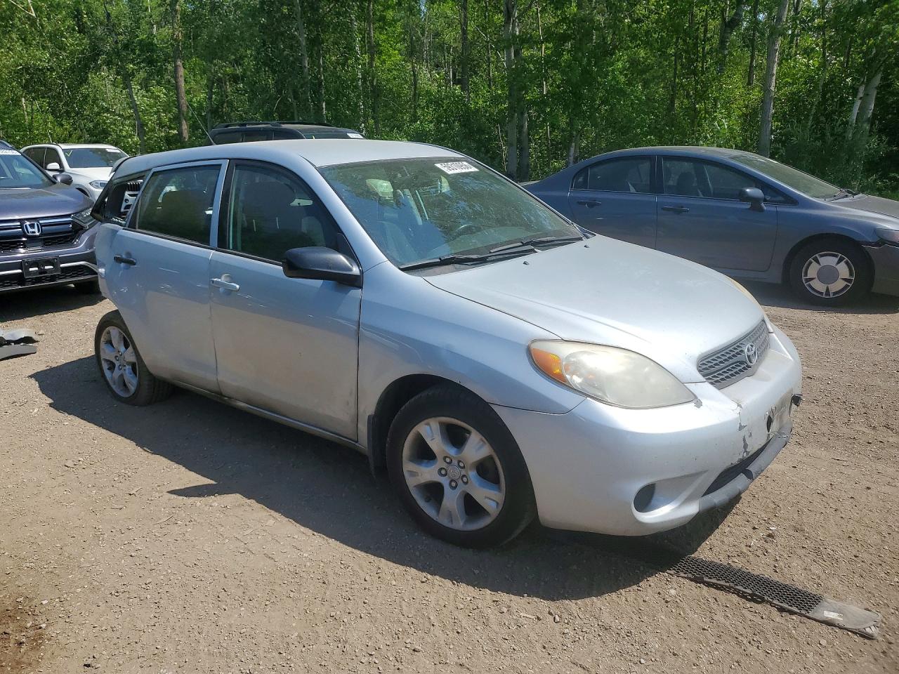 2008 Toyota Corolla Matrix Xr Silver vin: 2T1KR32E18C697432