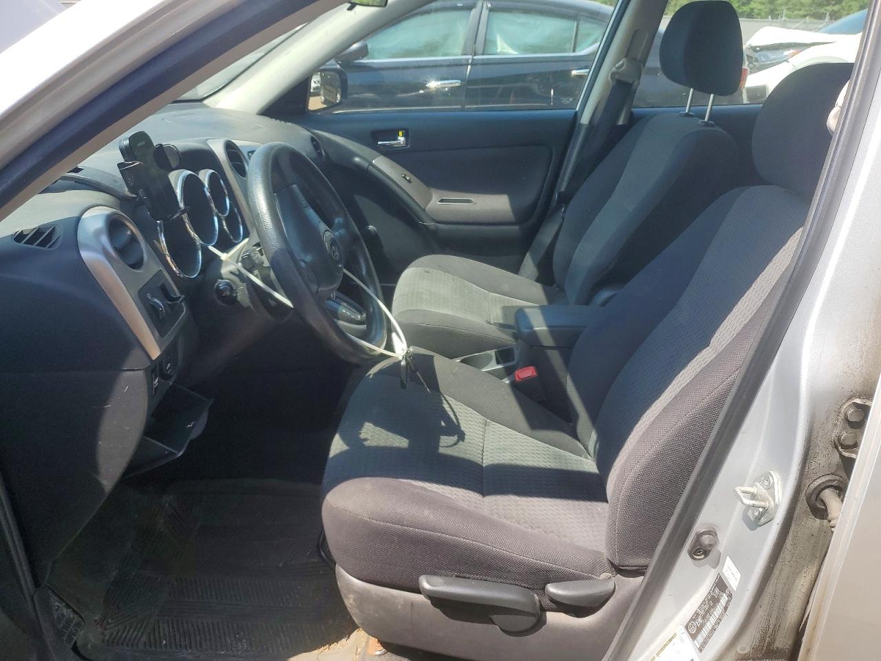 2008 Toyota Corolla Matrix Xr Silver vin: 2T1KR32E18C697432