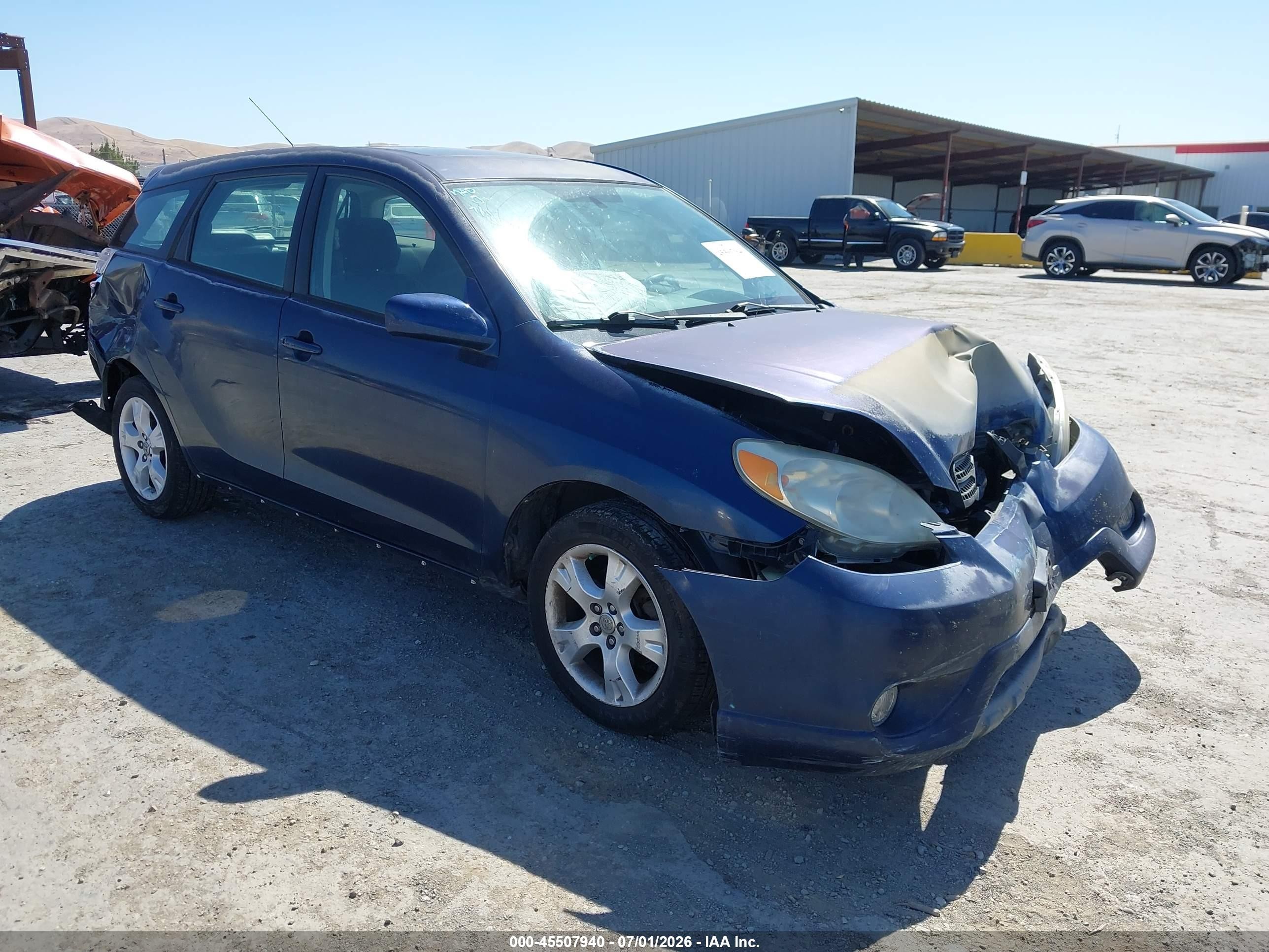 2008 Toyota Matrix Xr Dark Blue vin: 2T1KR32E18C713581