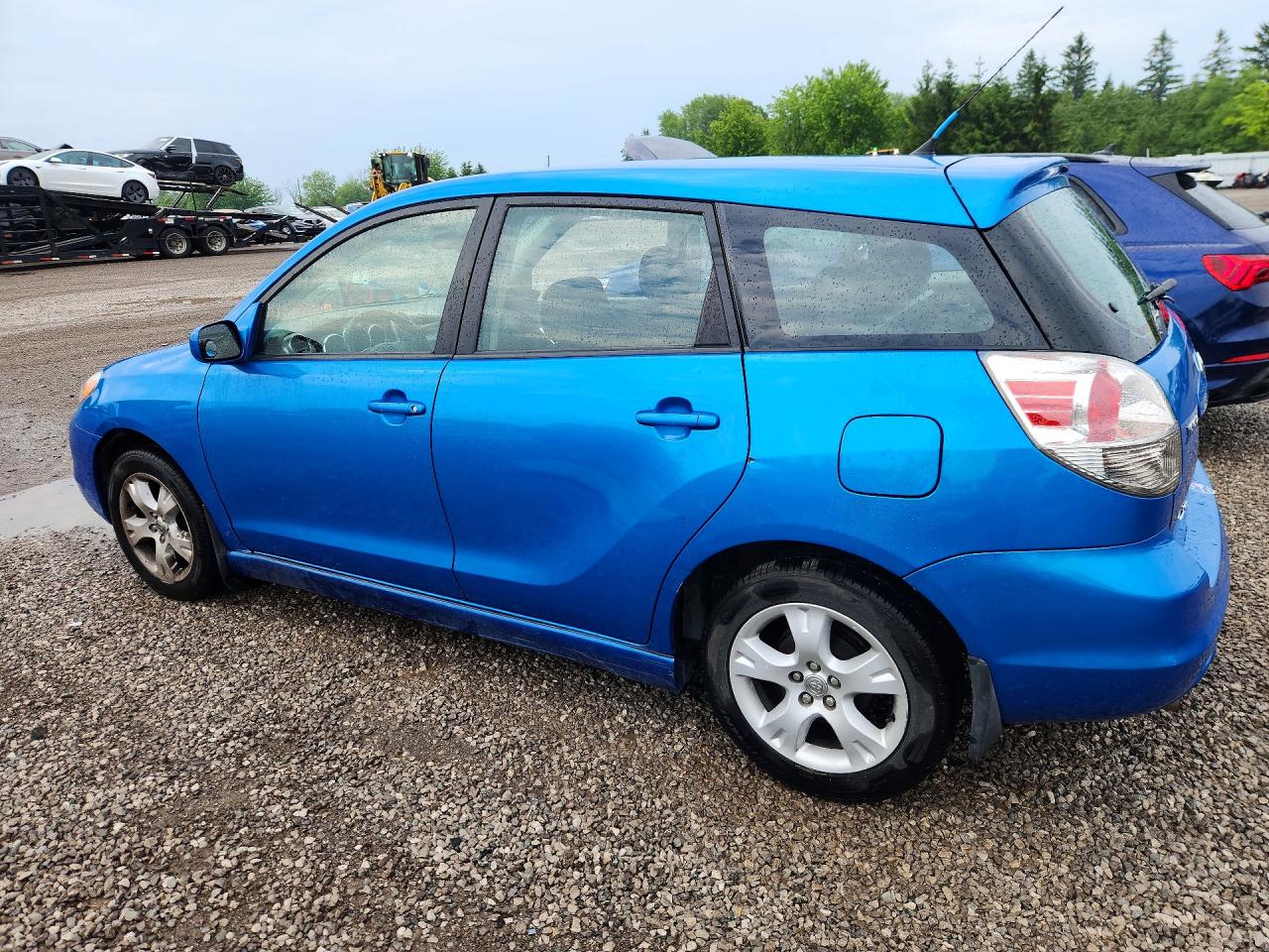 2008 Toyota Corolla Matrix Xr Blue vin: 2T1KR32E18C715721