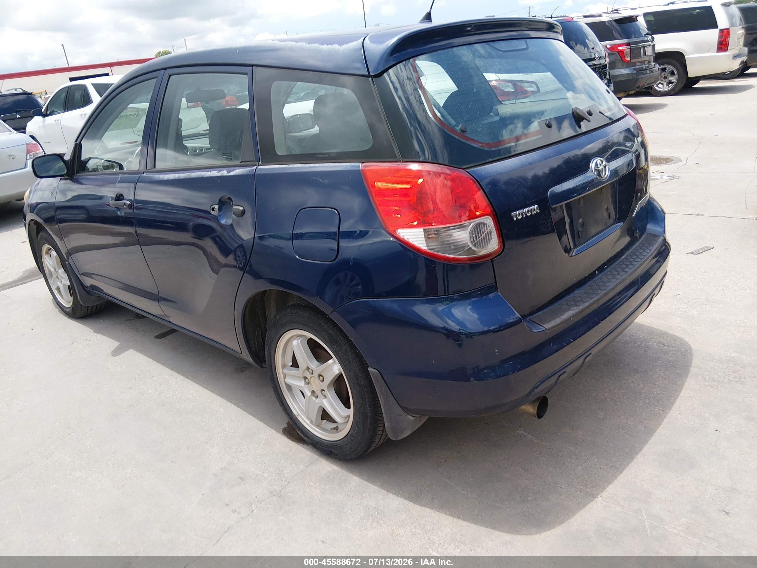 2003 Toyota Matrix Standard Синий vin: 2T1KR32E23C014324