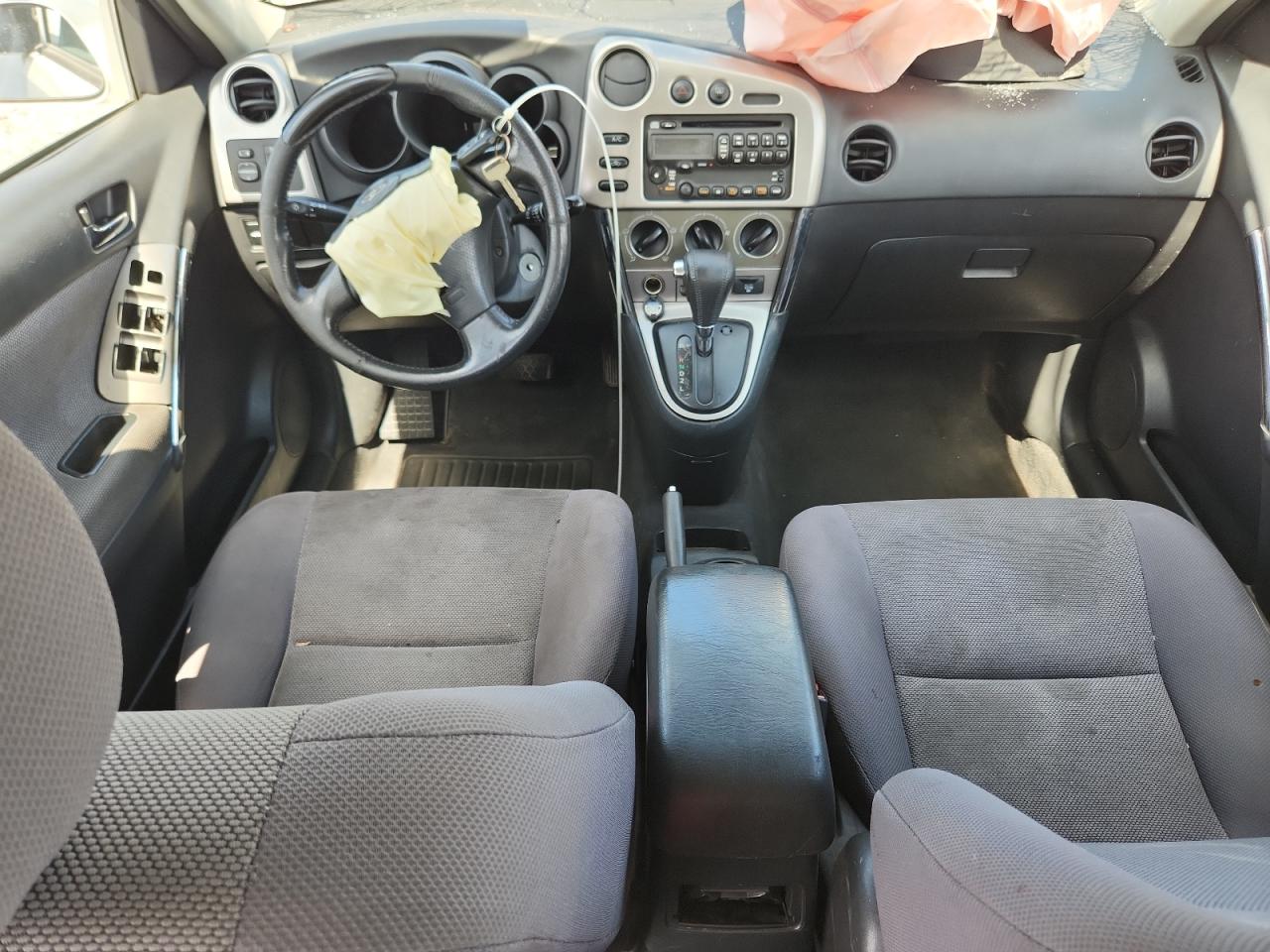 2003 Toyota Corolla Matrix Xr Silver vin: 2T1KR32E23C016591