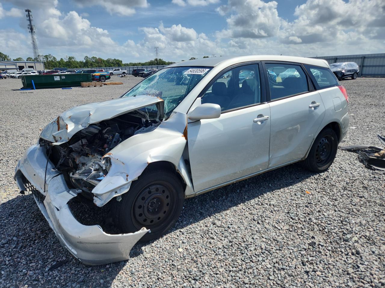 2003 Toyota Corolla Matrix Xr Silver vin: 2T1KR32E23C016591